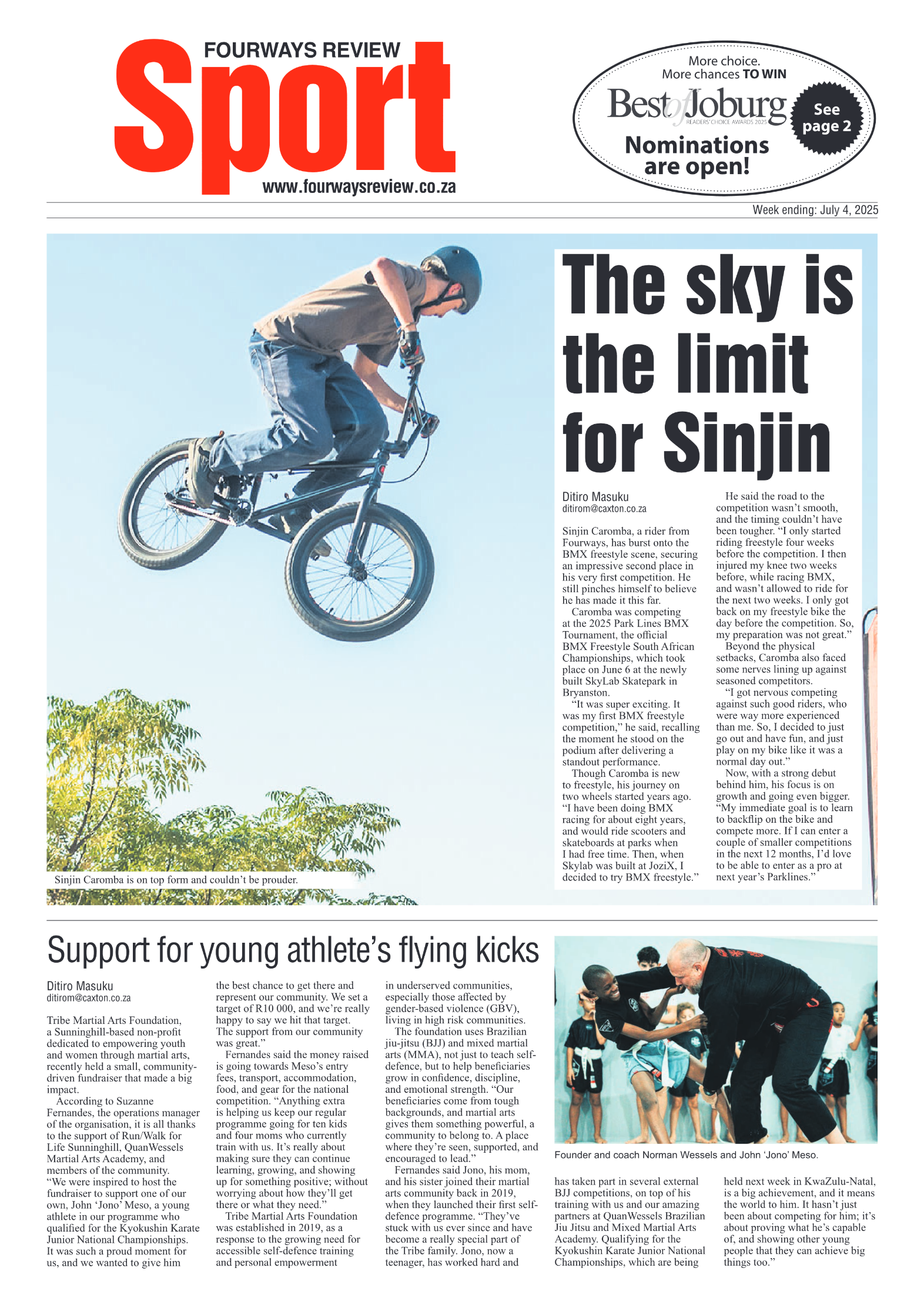 Fourways Review 4 July 2025 page 8