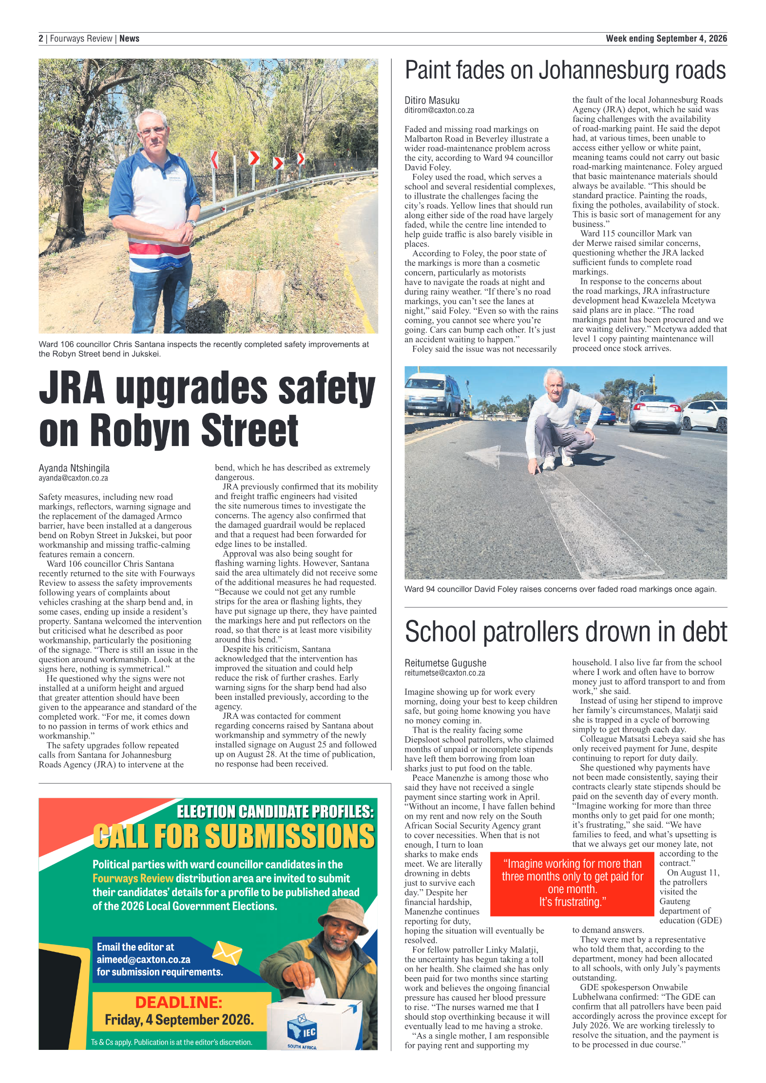 Fourways Review 4 September 2026 page 2
