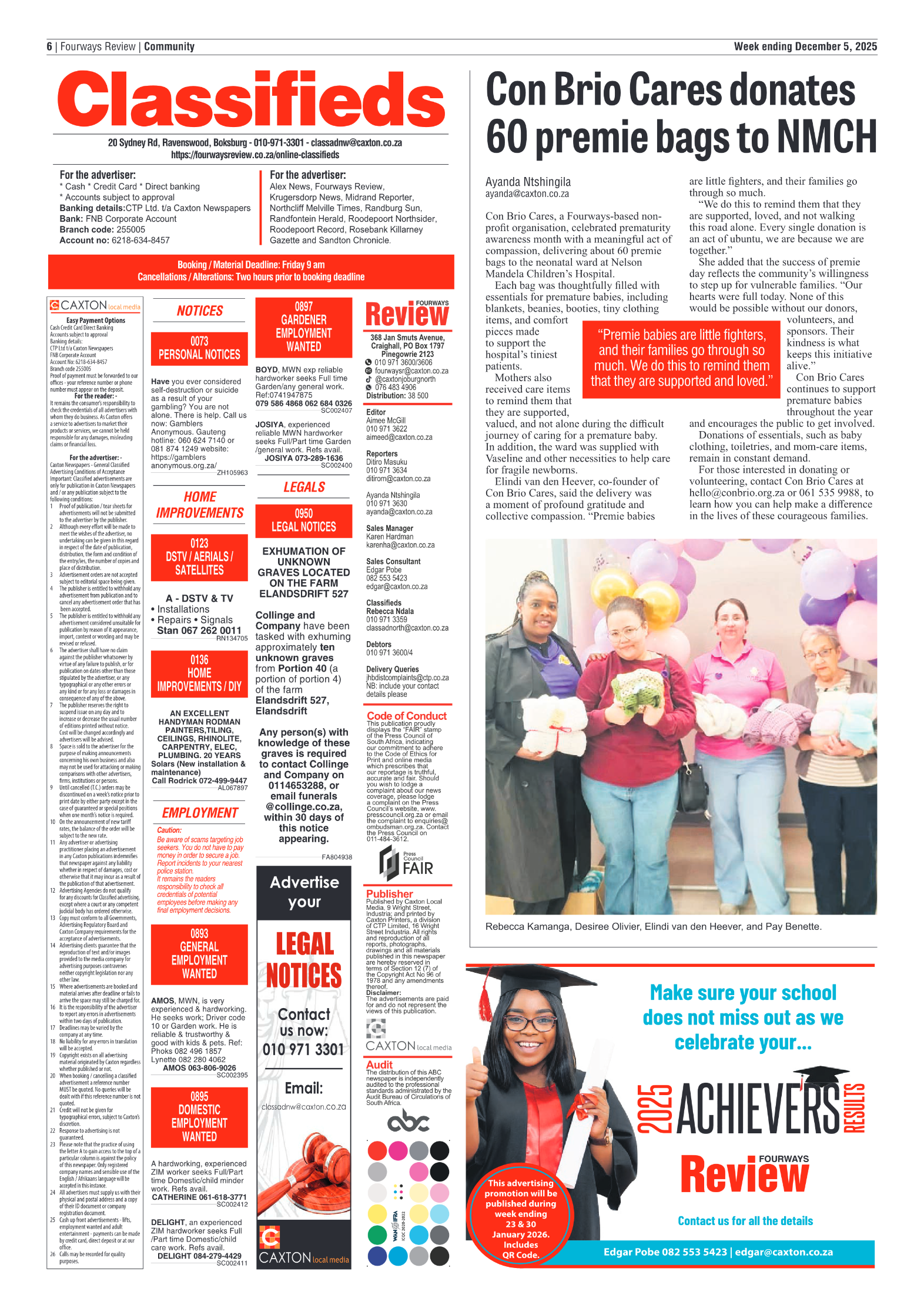 Fourways Review 5 December 2025 page 6