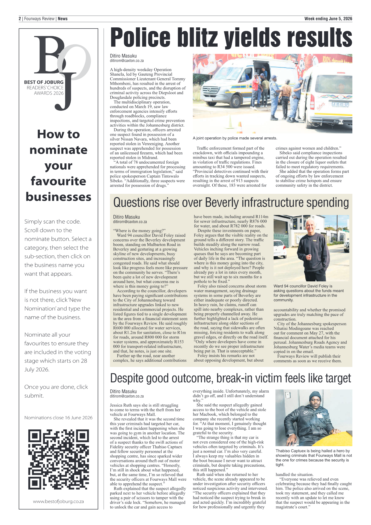 Fourways Review 5 June 2026 page 2