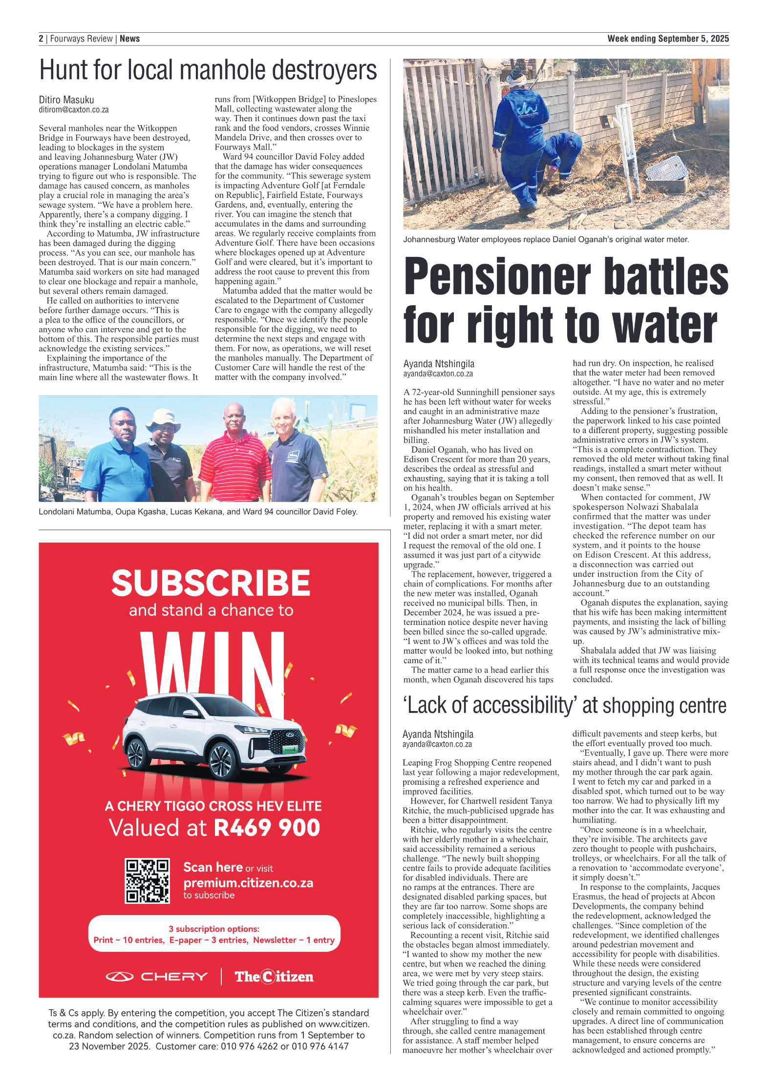 Fourways Review 5 September 2025 page 2