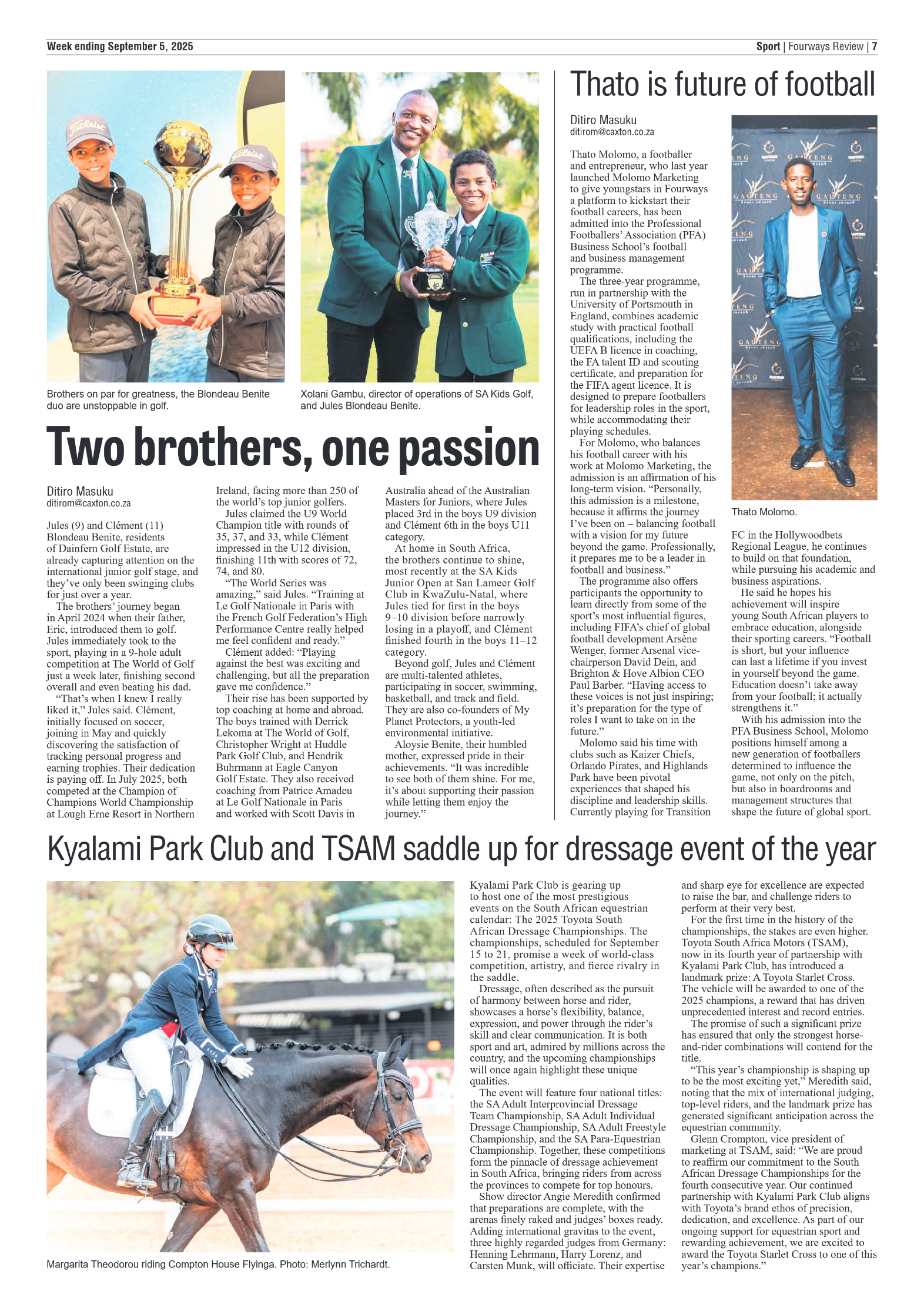 Fourways Review 5 September 2025 page 7