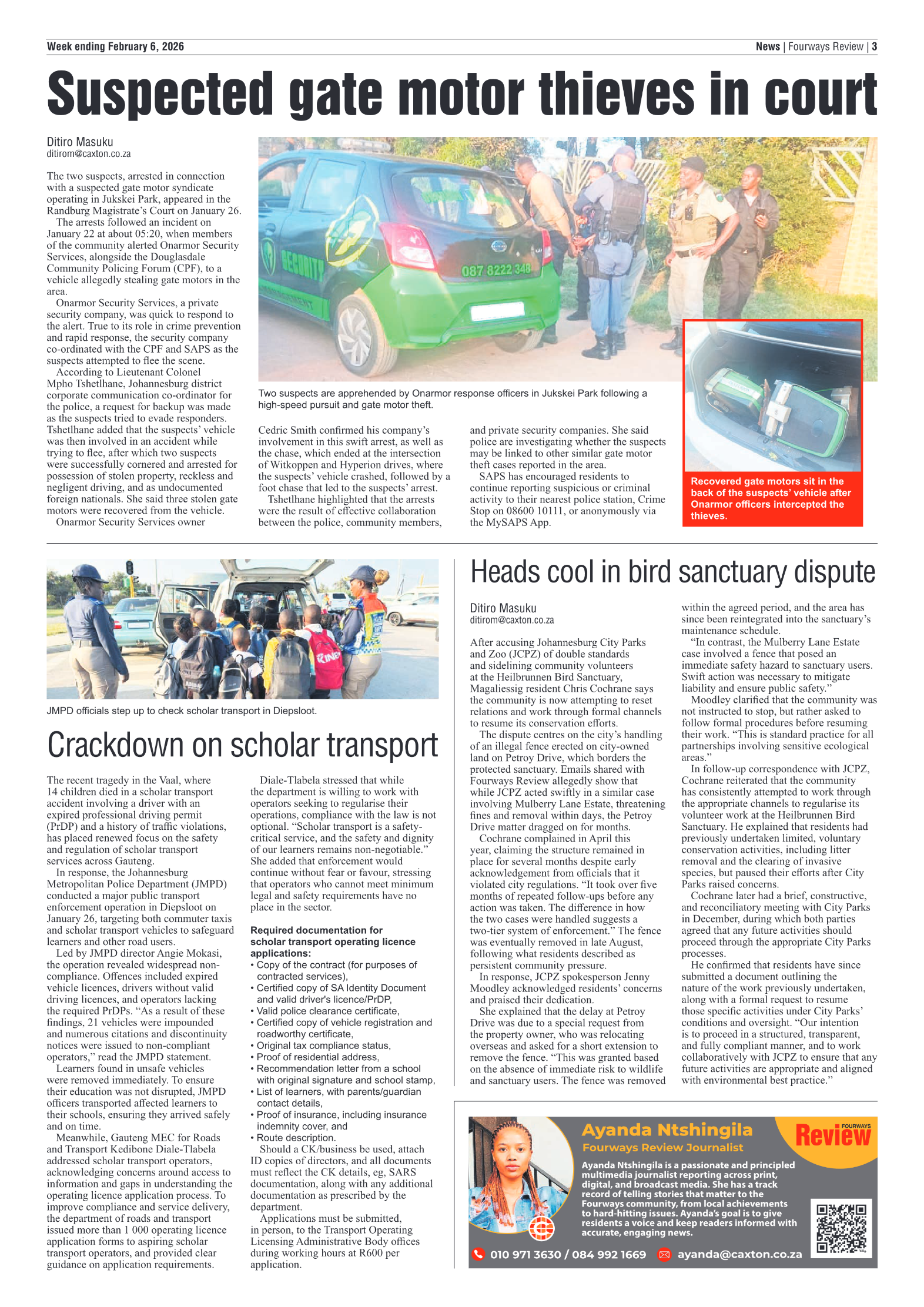 Fourways Review 6 February 2026 page 3