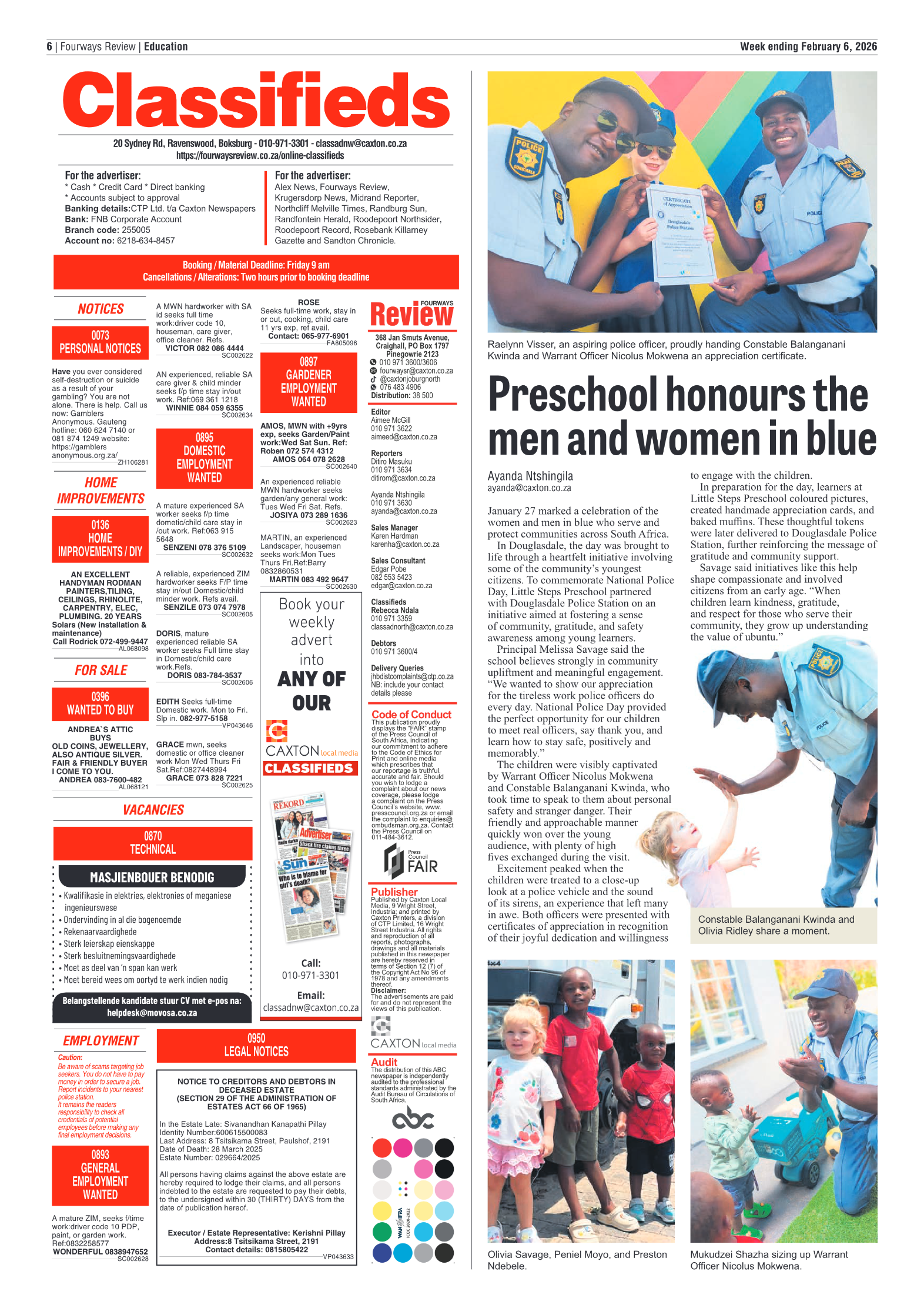 Fourways Review 6 February 2026 page 6