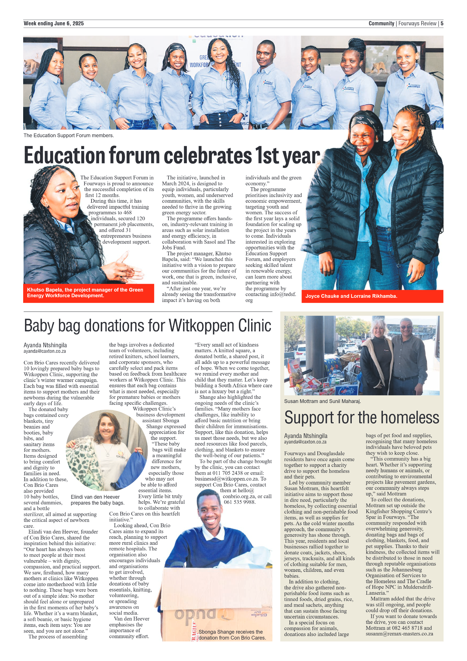 Fourways Review 6 June 2025 page 5