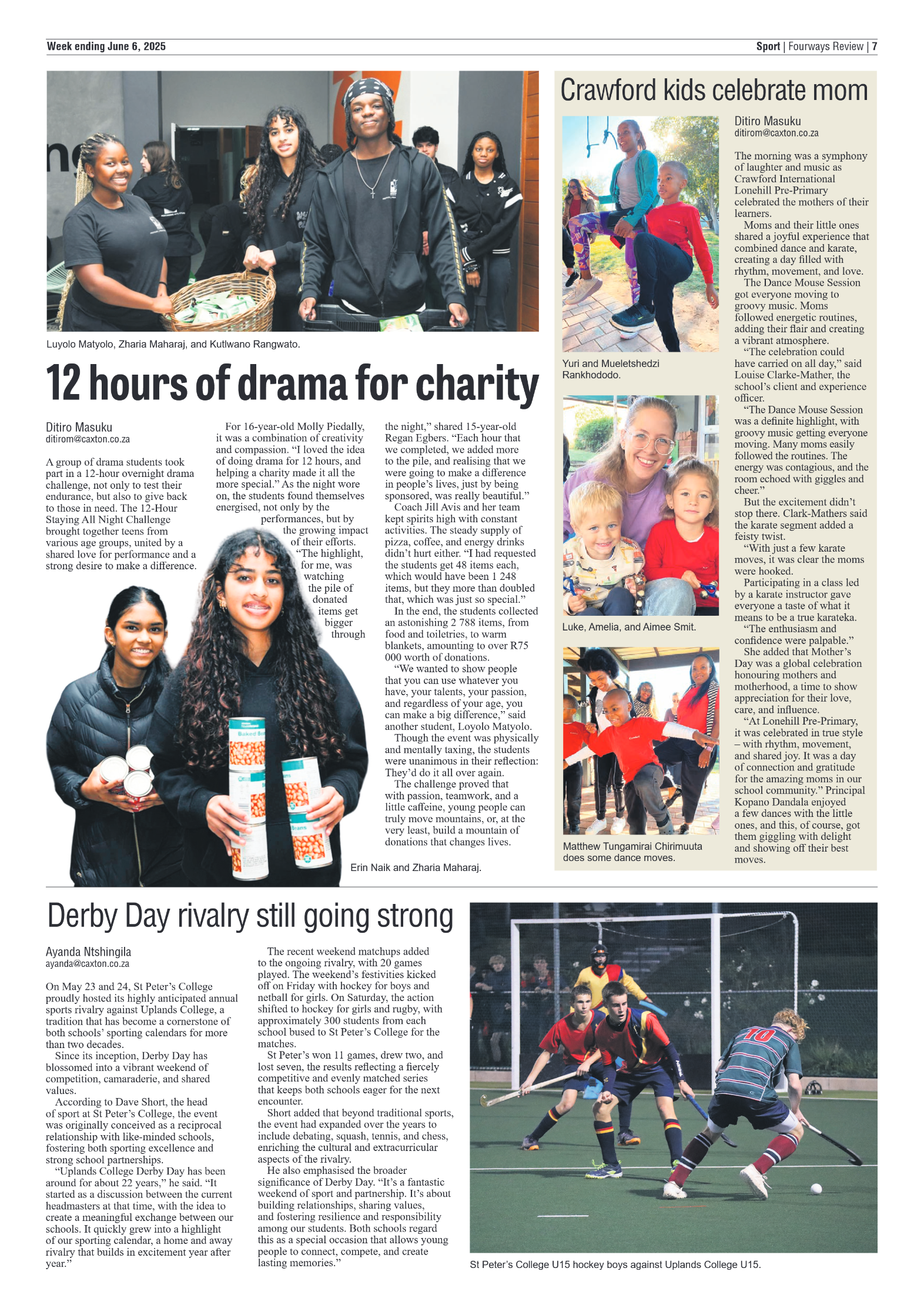 Fourways Review 6 June 2025 page 7