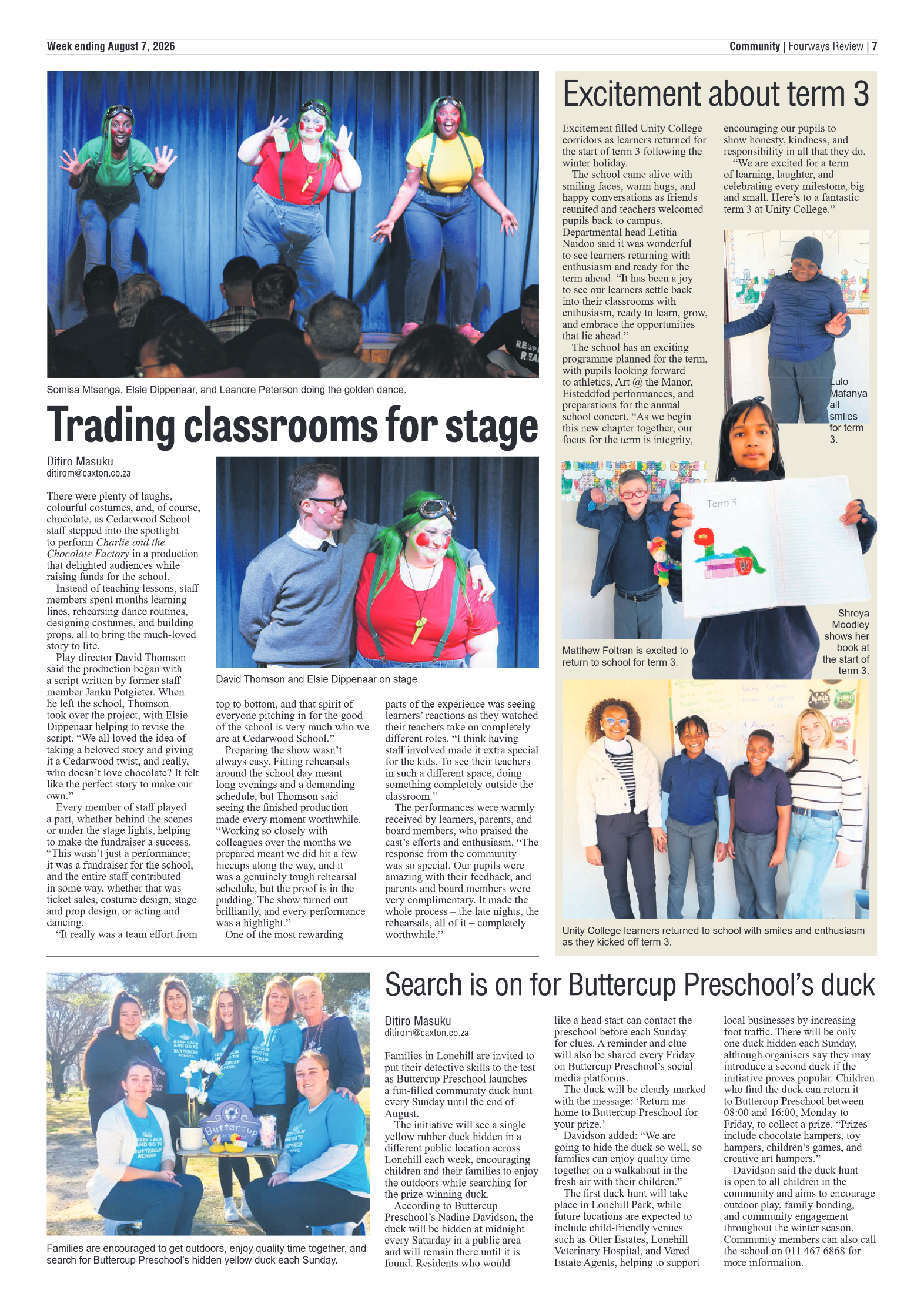 Fourways Review 7 August 2026 page 7