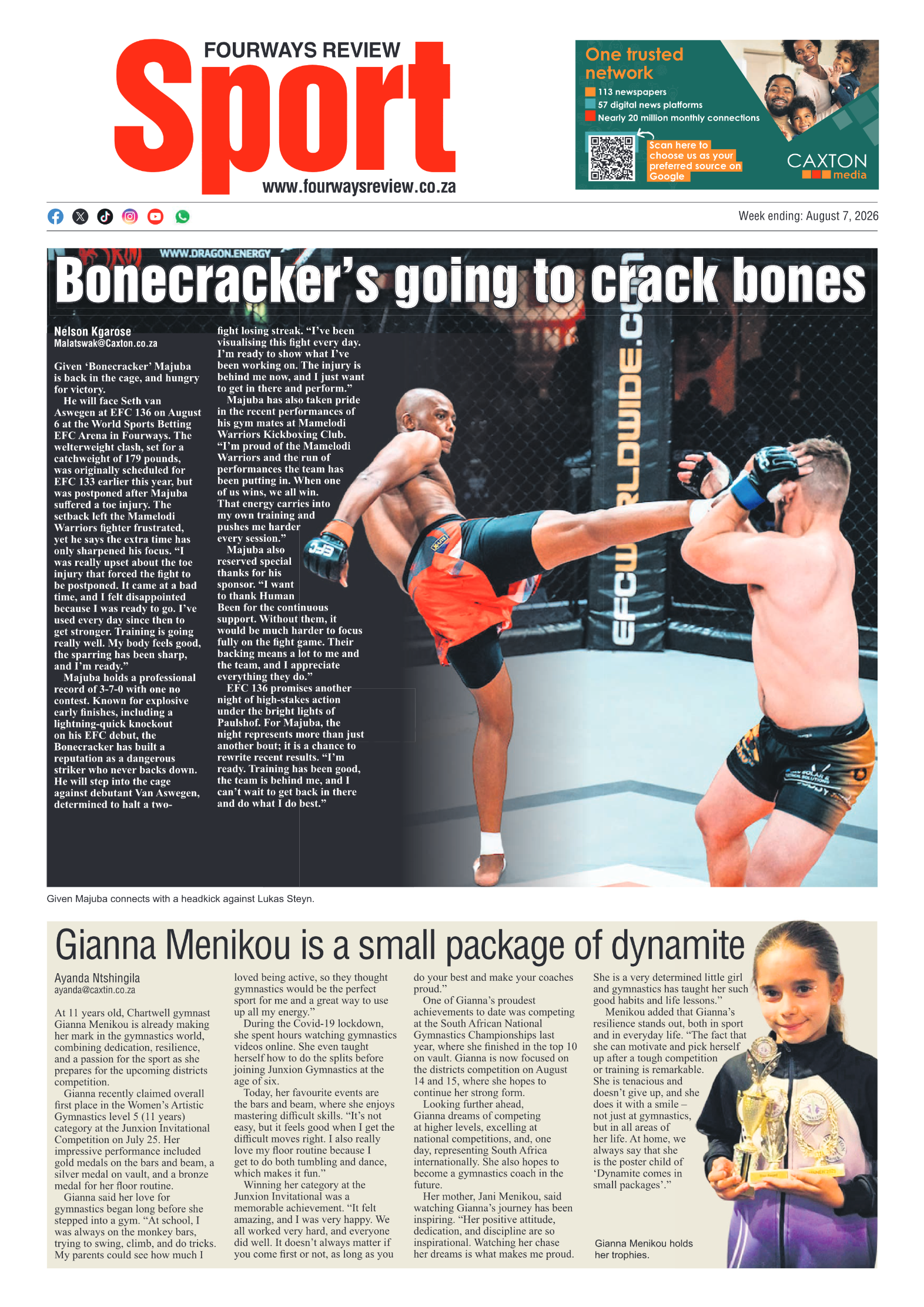 Fourways Review 7 August 2026 page 8