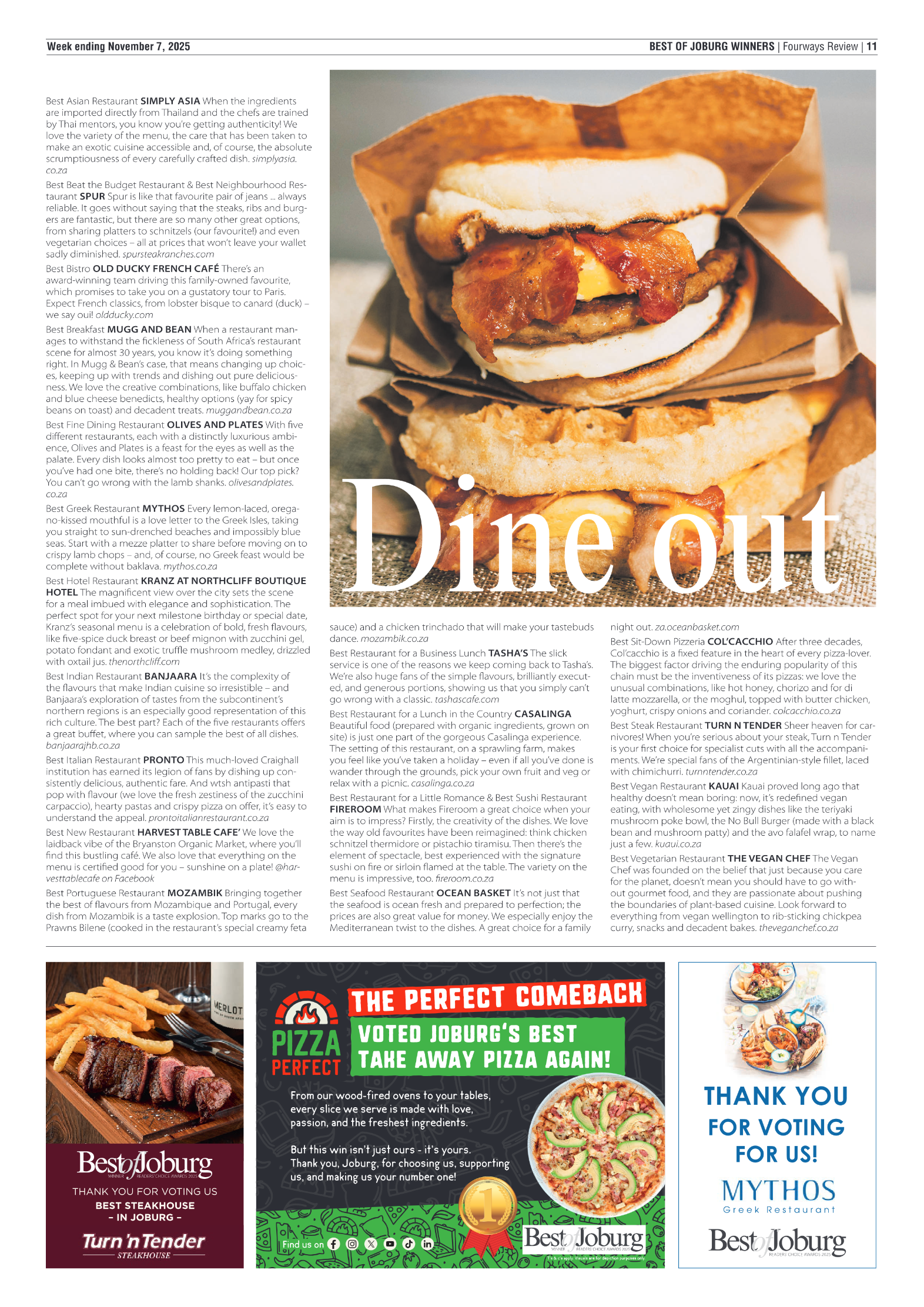 Fourways Review 7 November 2025 page 11