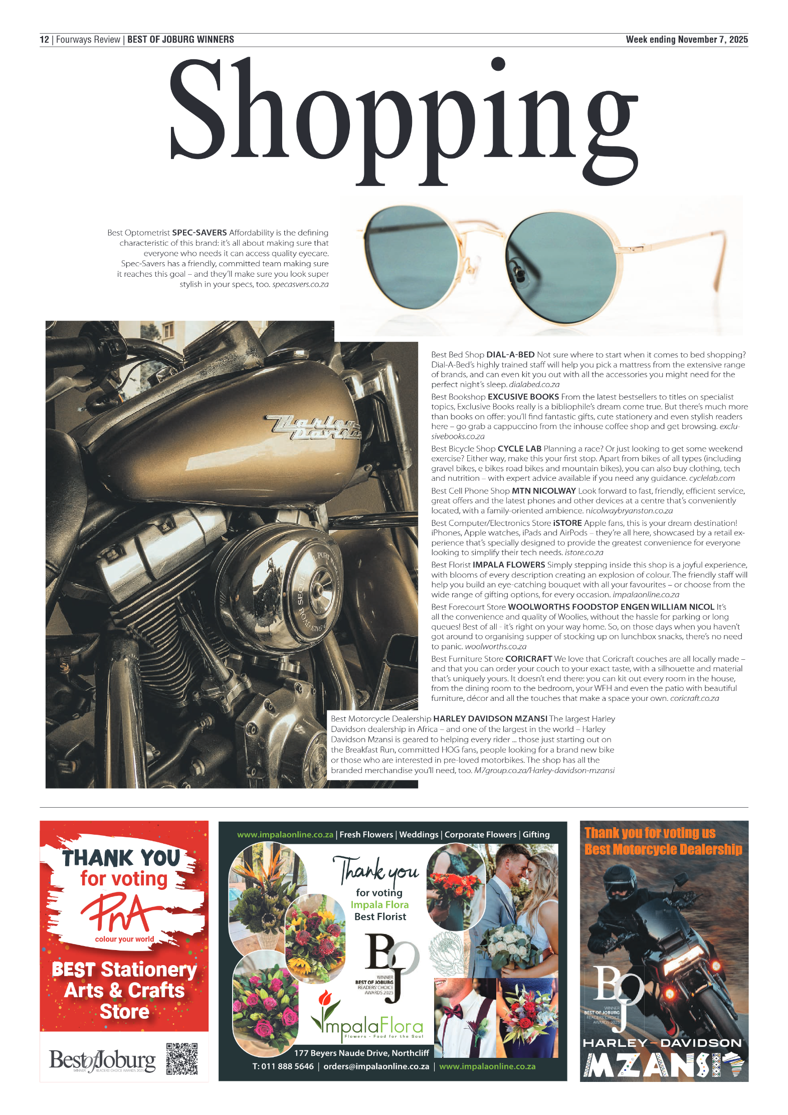 Fourways Review 7 November 2025 page 12