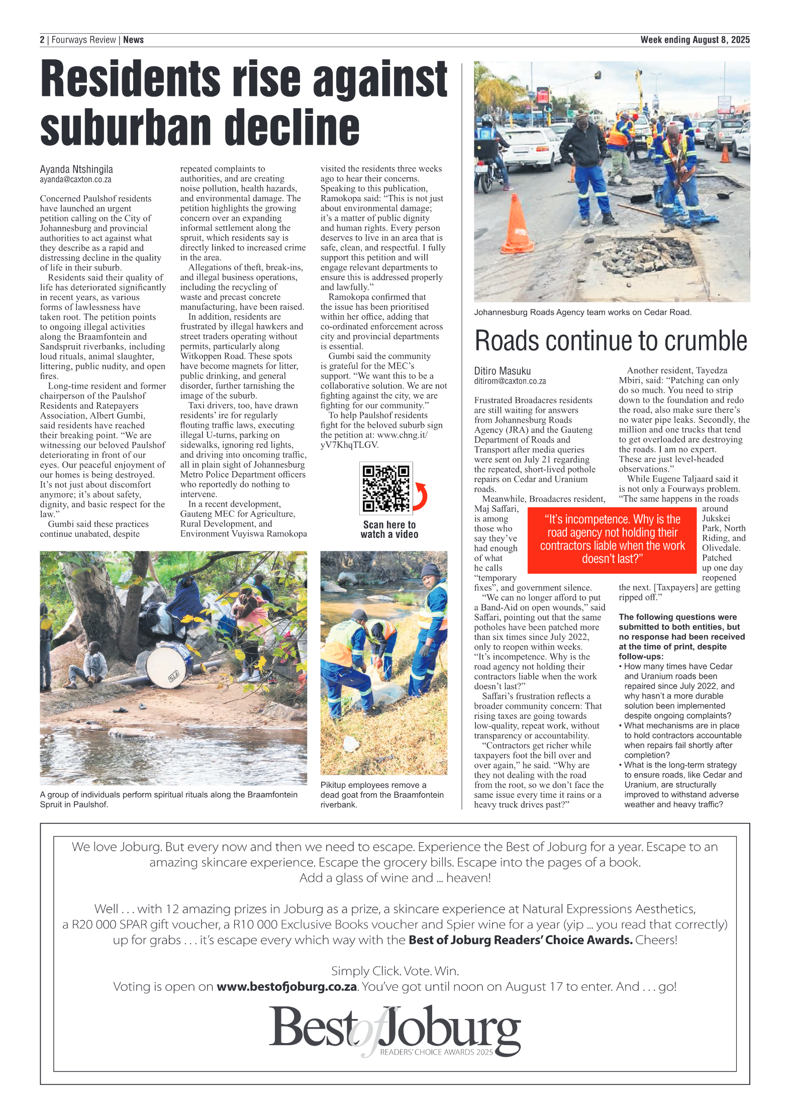 Fourways Review 8 August 2025 page 2