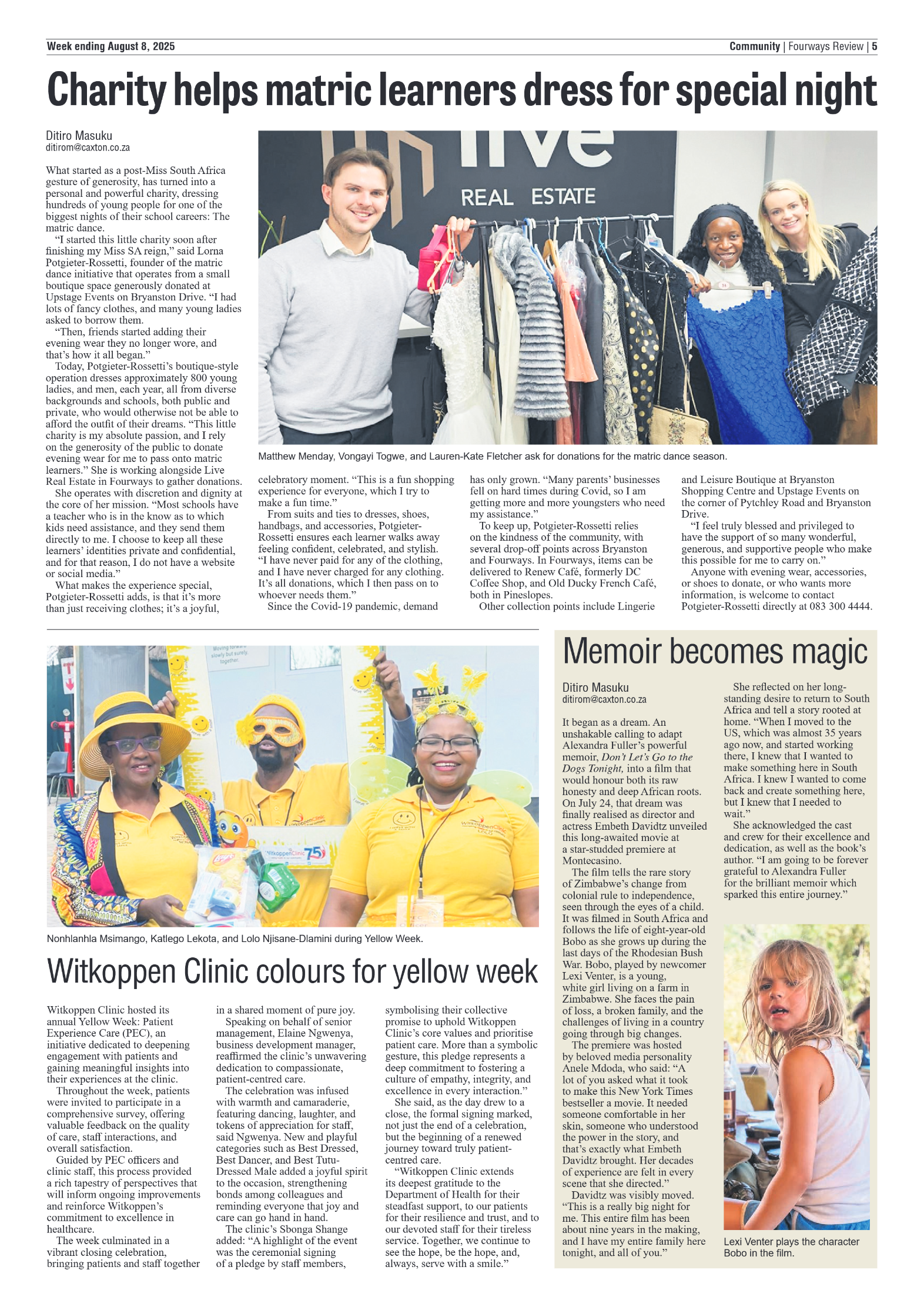 Fourways Review 8 August 2025 page 5