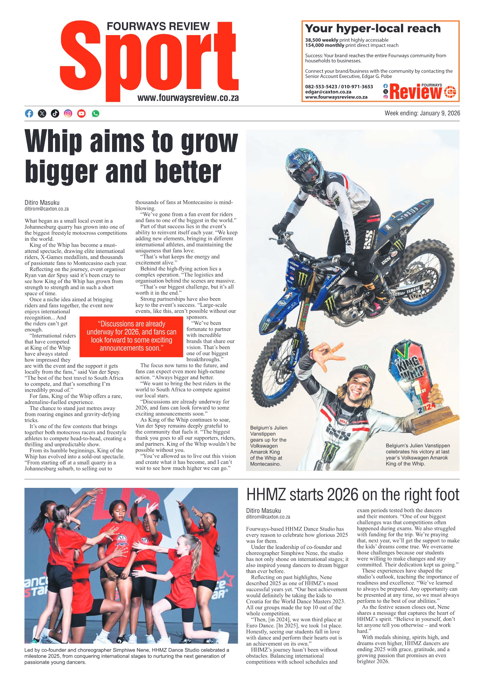 Fourways Review 9 January 2026 page 8