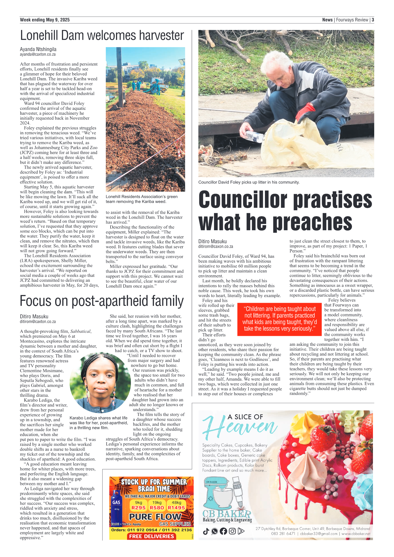 Fourways Review 9 May 2025 page 3