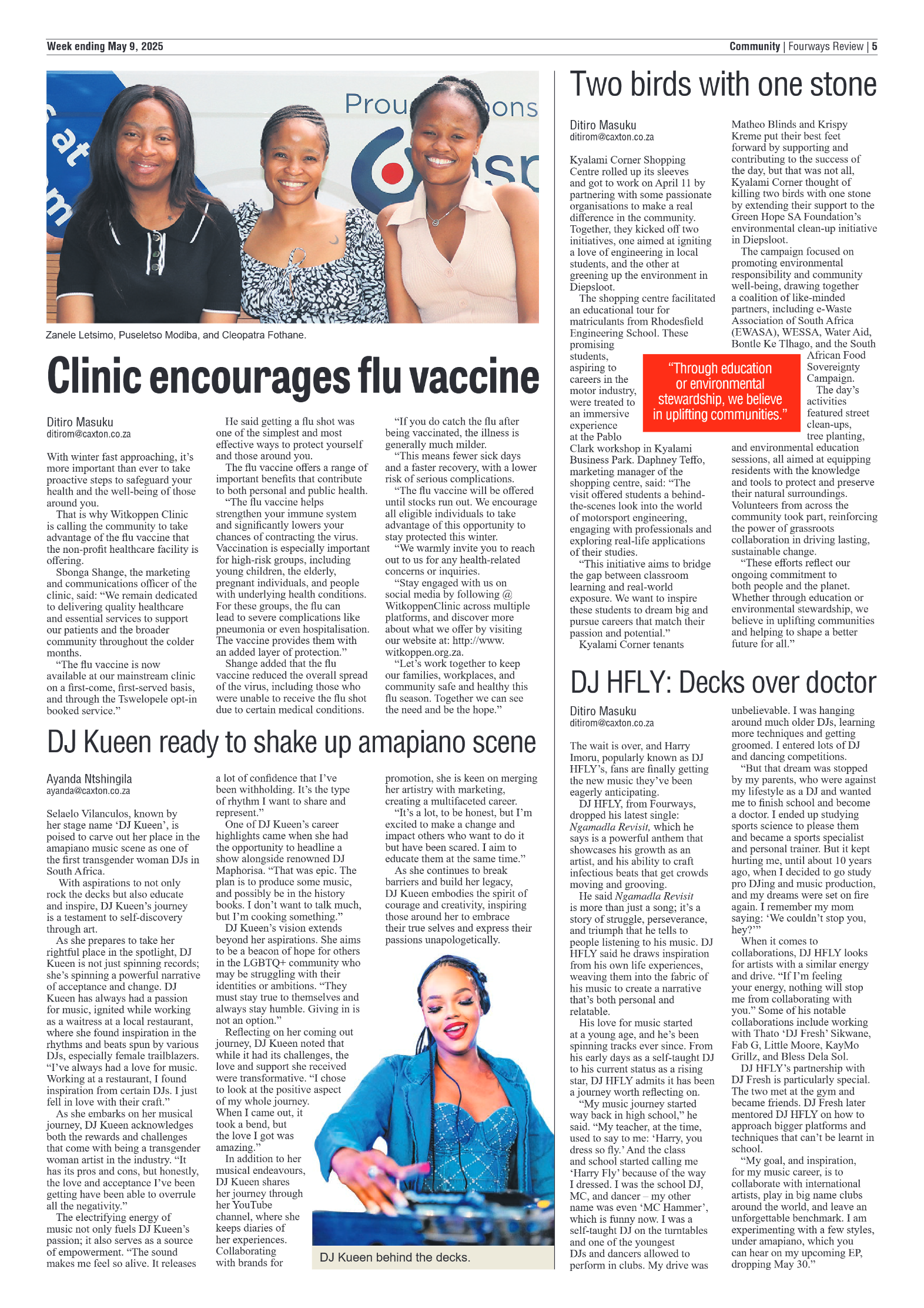 Fourways Review 9 May 2025 page 5