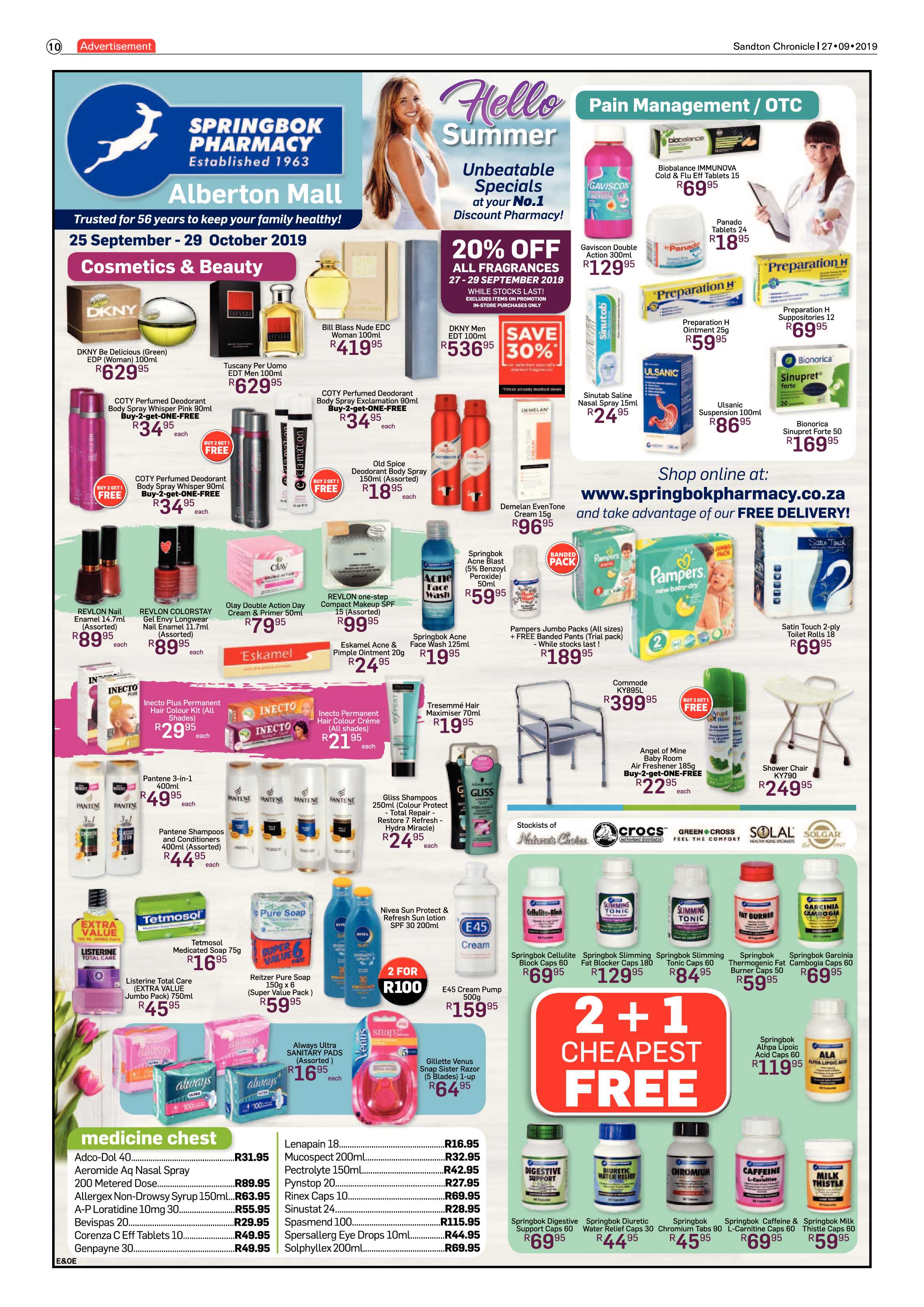 Sandton Chronicle 27 September, 2019 page 10