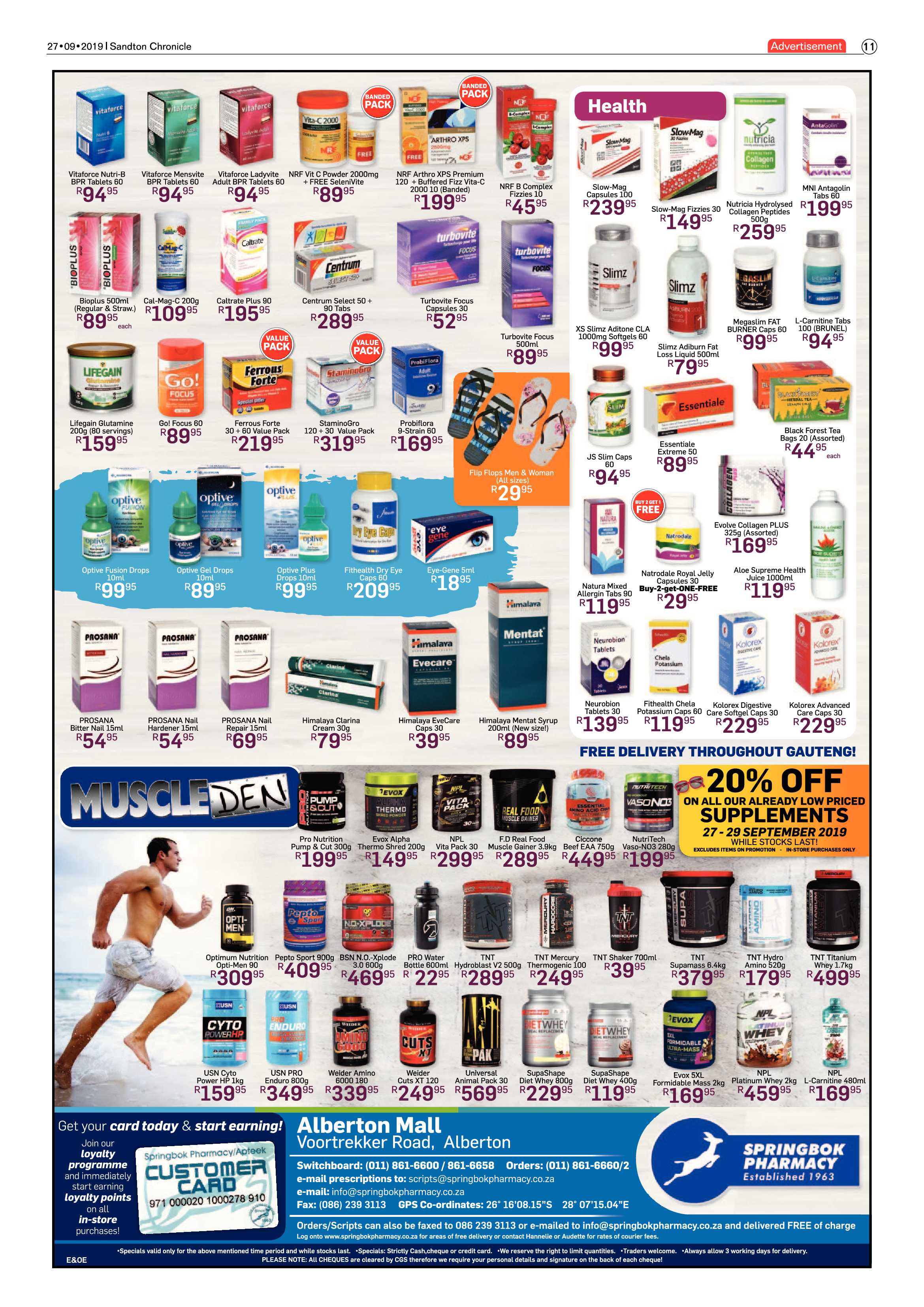 Sandton Chronicle 27 September, 2019 page 11