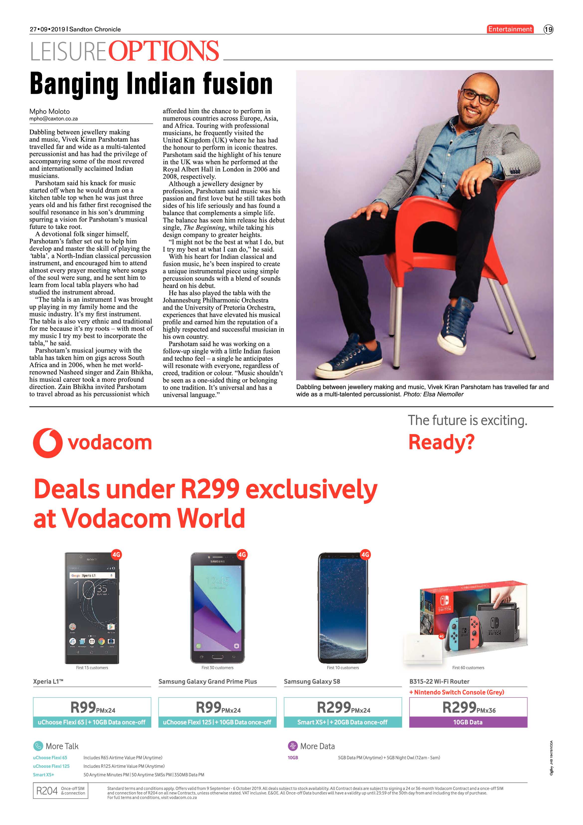 Sandton Chronicle 27 September, 2019 page 19