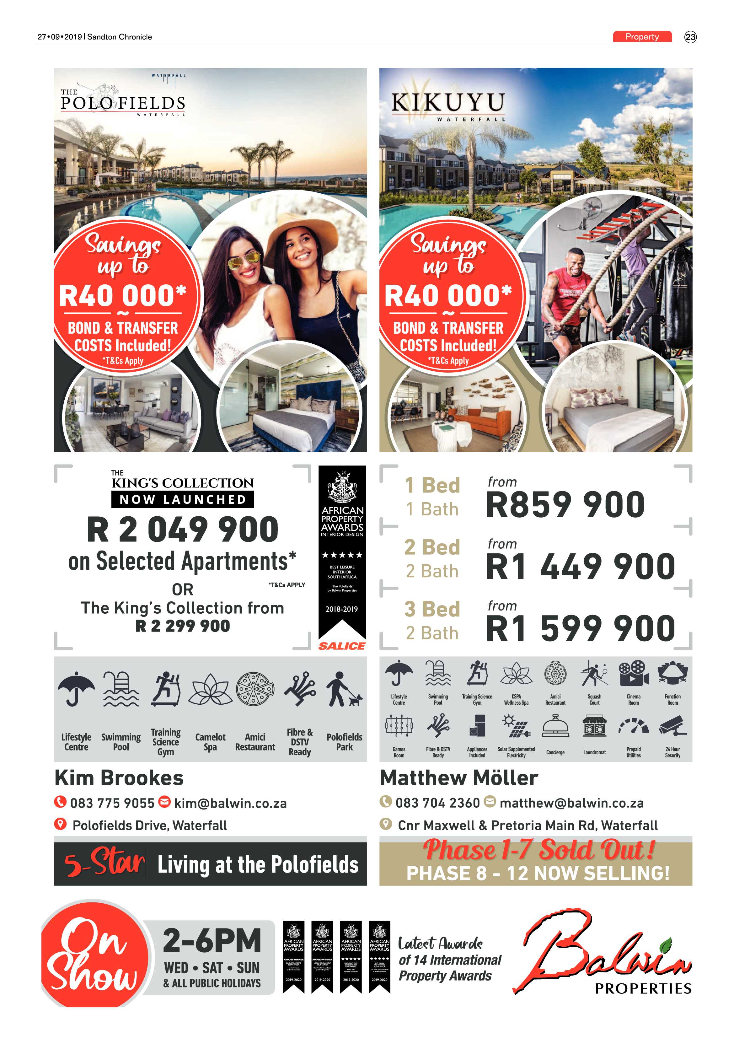 Sandton Chronicle 27 September, 2019 page 23