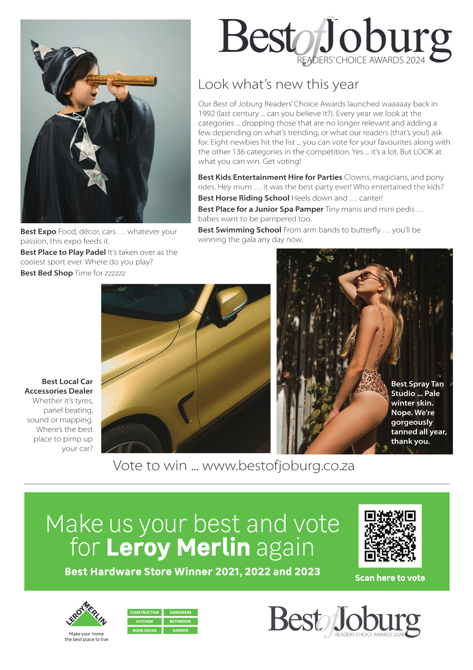 Best of Joburg Readers Choice Awards 2024 page 3