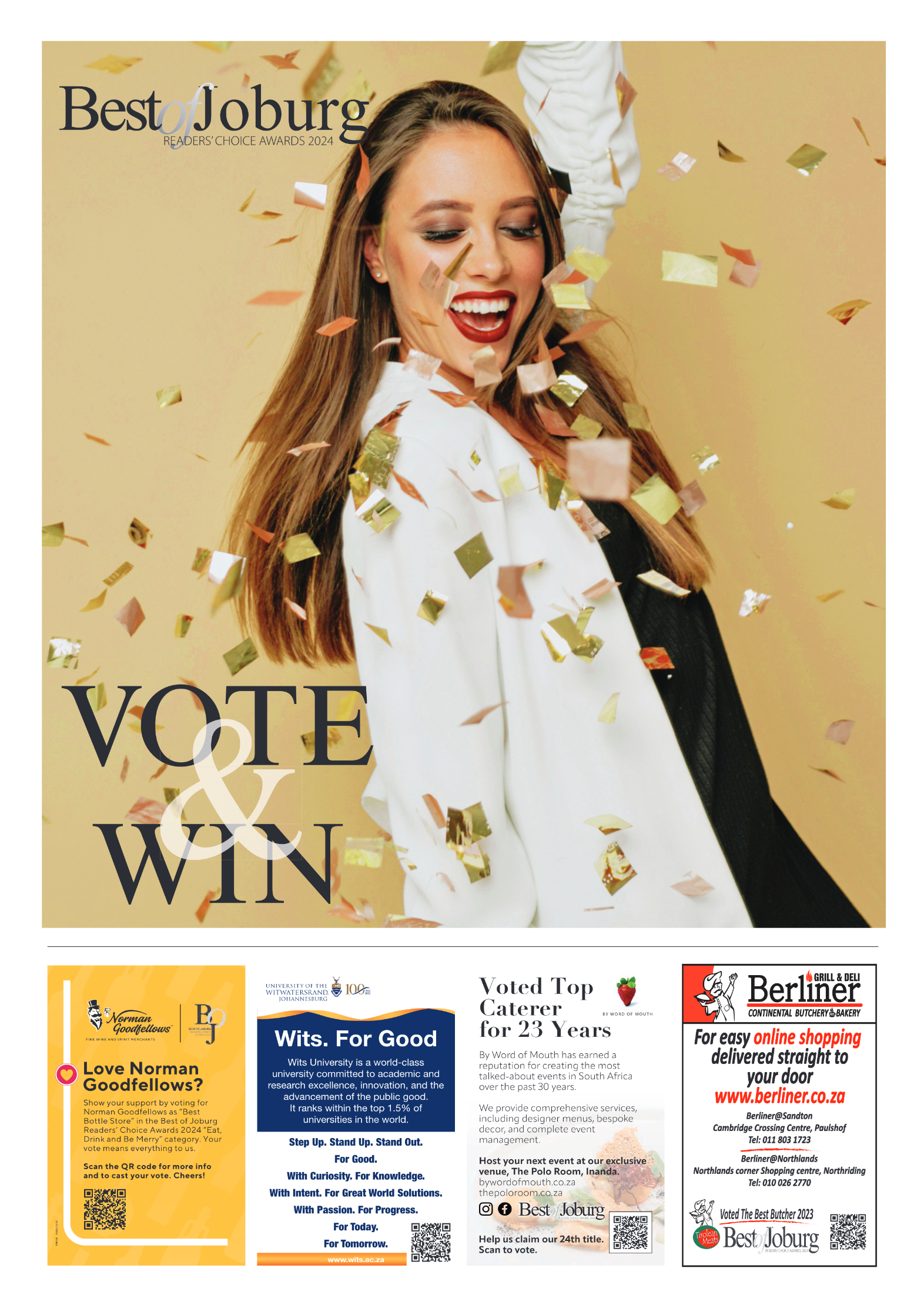 Best of Joburg Readers Choice Awards 2024 page 8