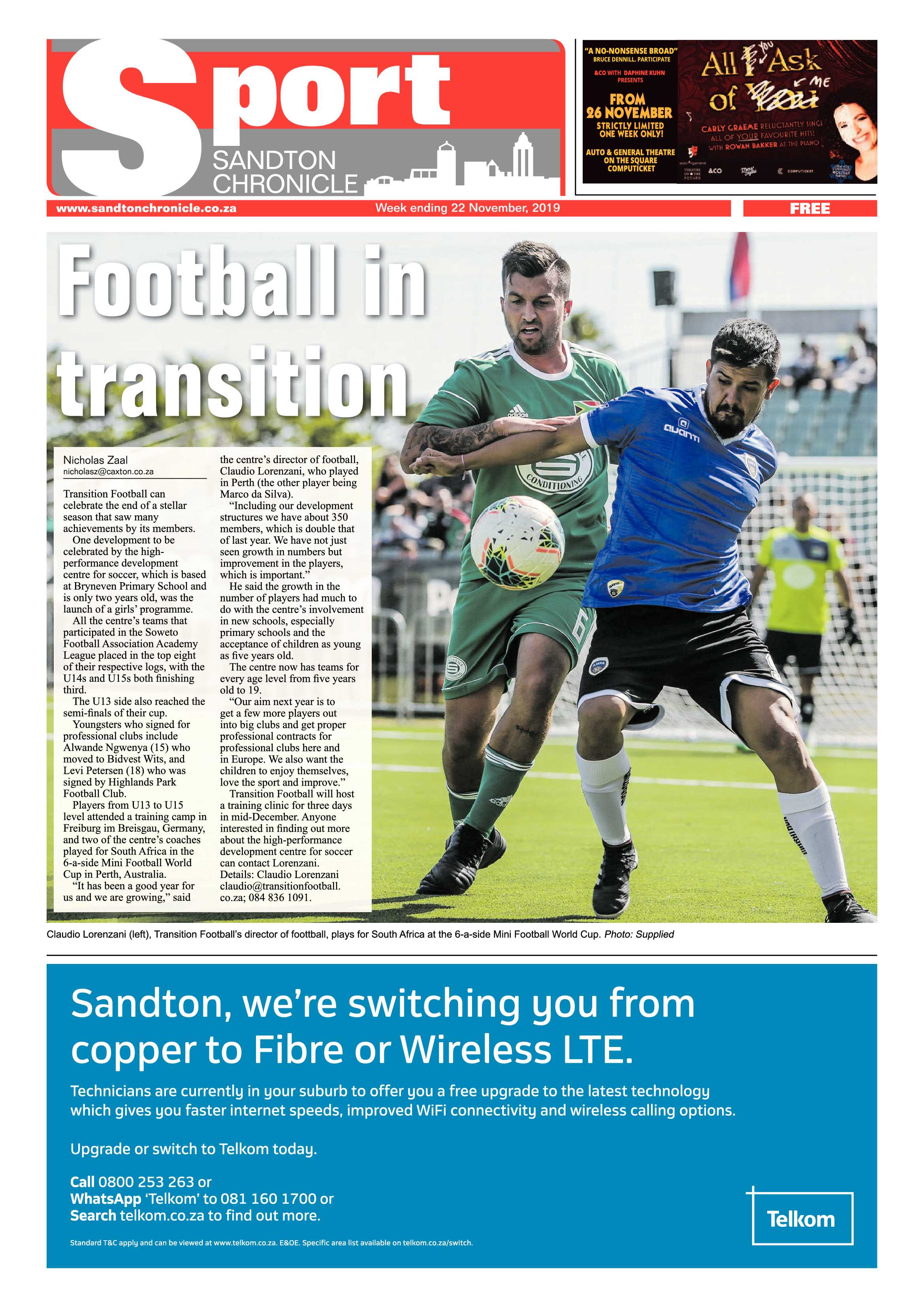 Sandton Chronicle 22 November, 2019 page 24