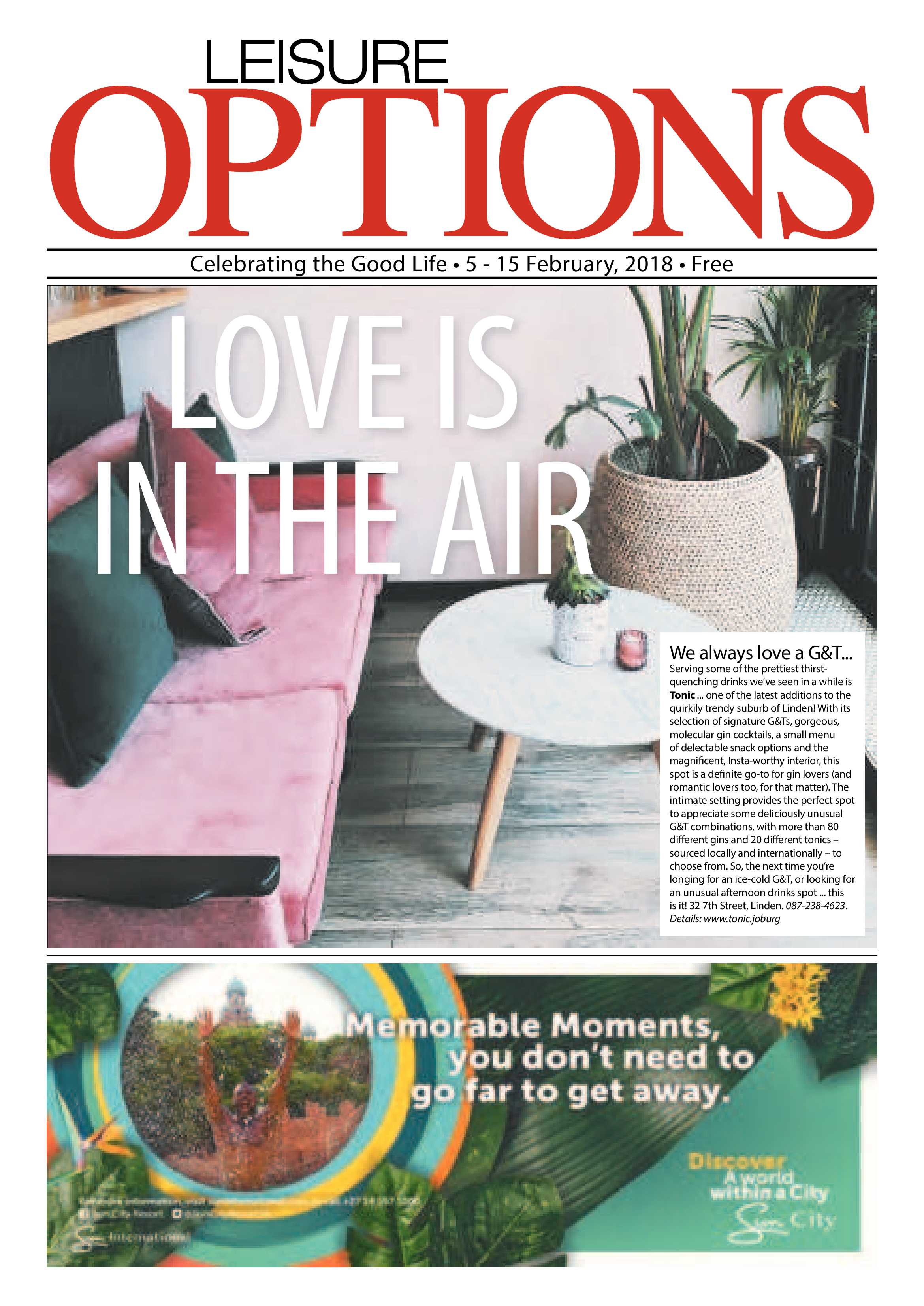 Leisure Options 5-15 Feb 2018 page 1