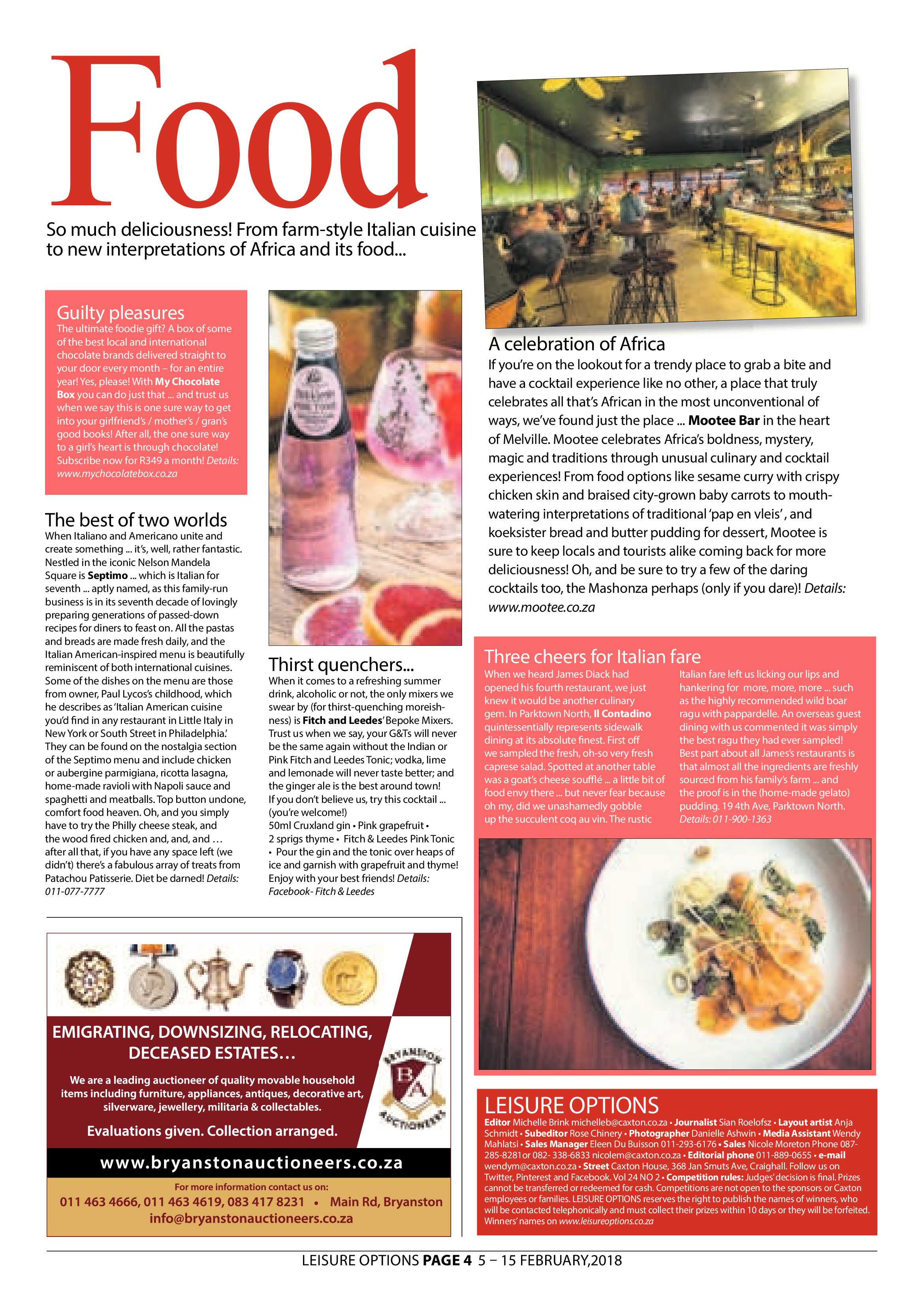 Leisure Options 5-15 Feb 2018 page 4