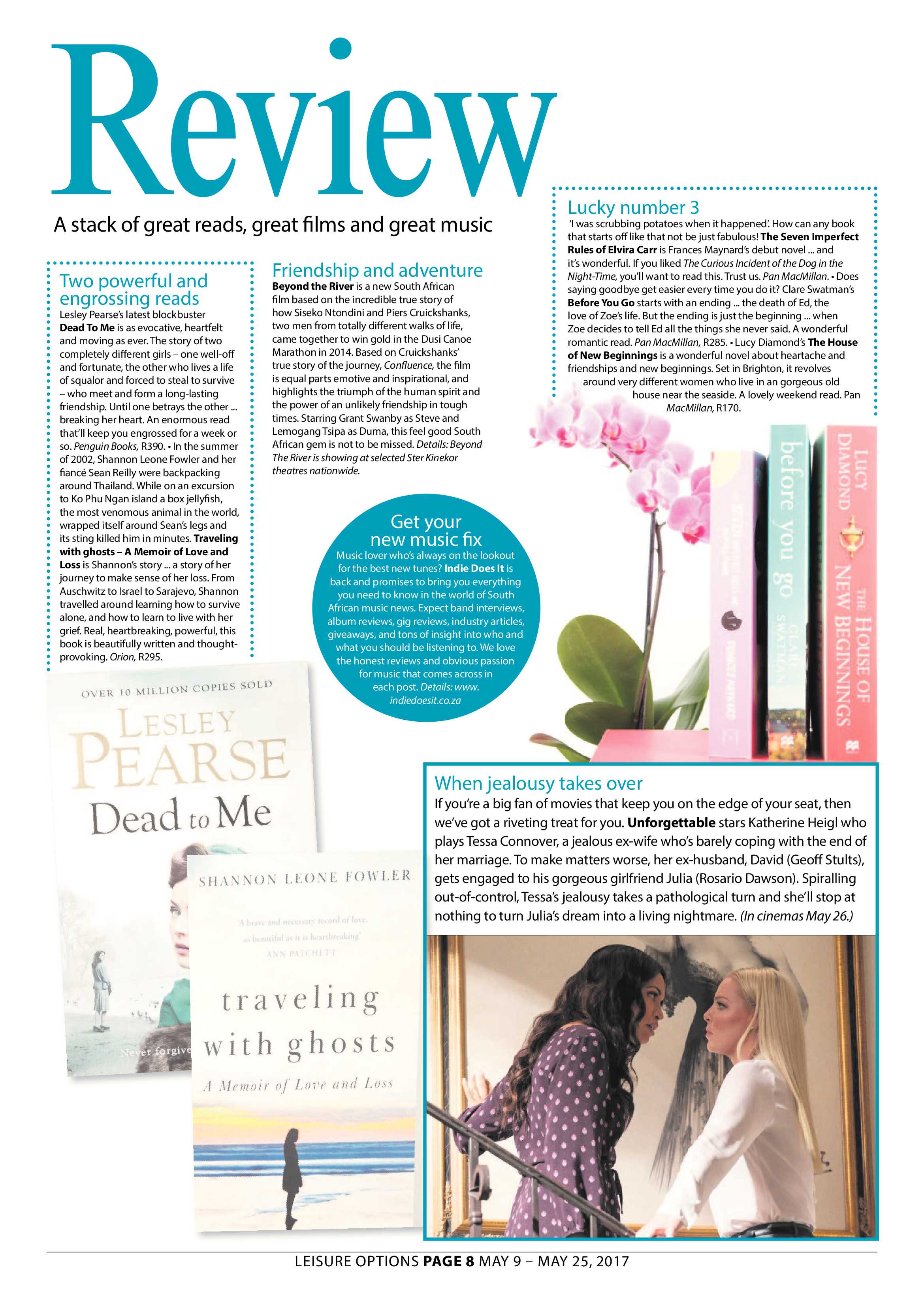 Leisure Options 9 May – 25 May, 2017 page 8
