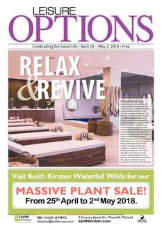 Leisure Options April 24 – May 3, 2018