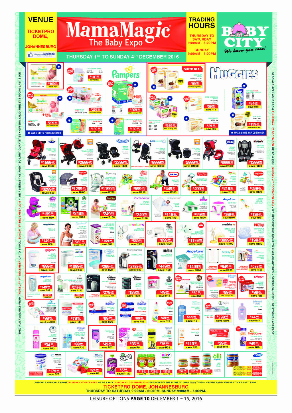 Leisure Options DECEMBER 1 – 15, 2016 page 10