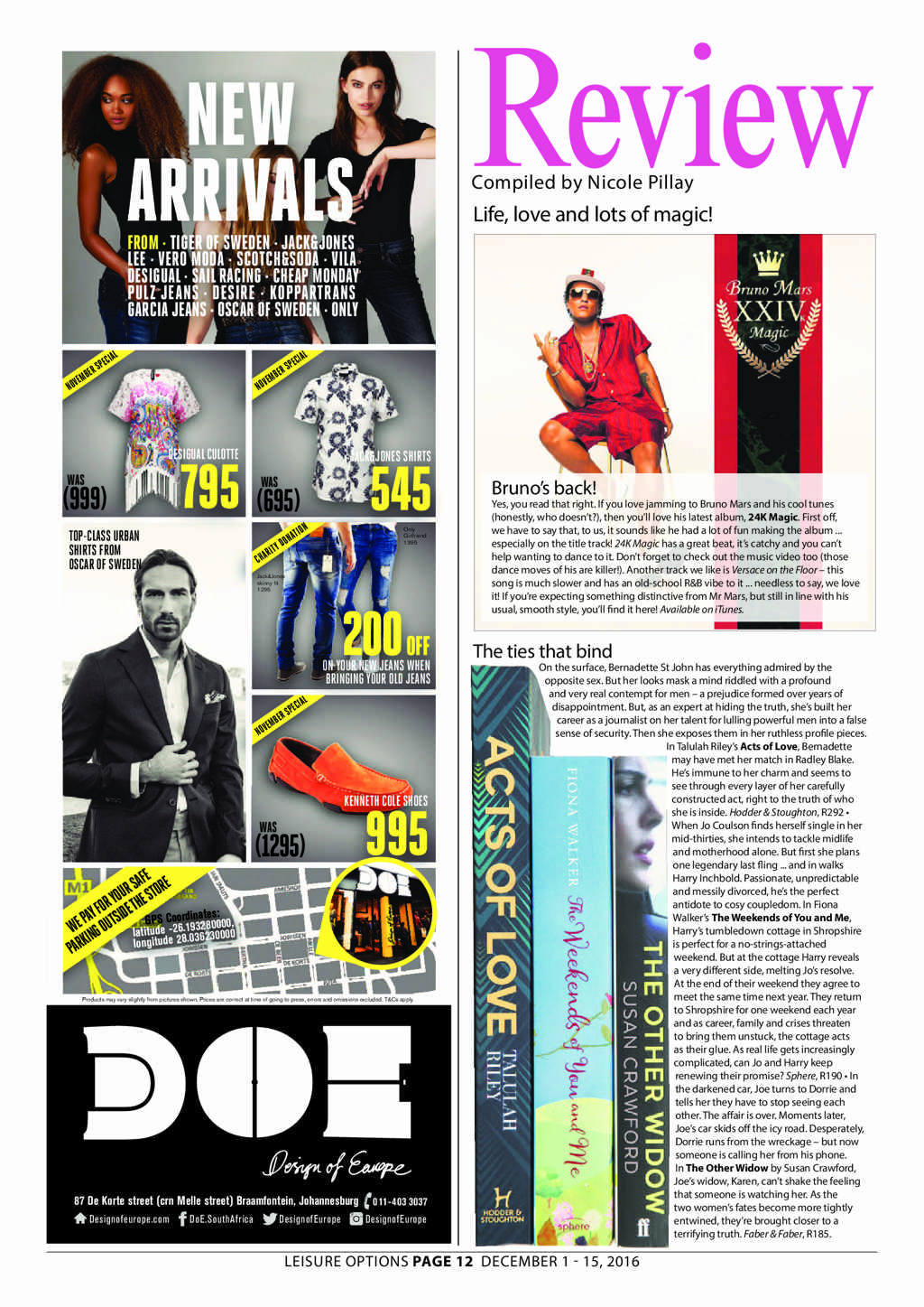 Leisure Options DECEMBER 1 – 15, 2016 page 12