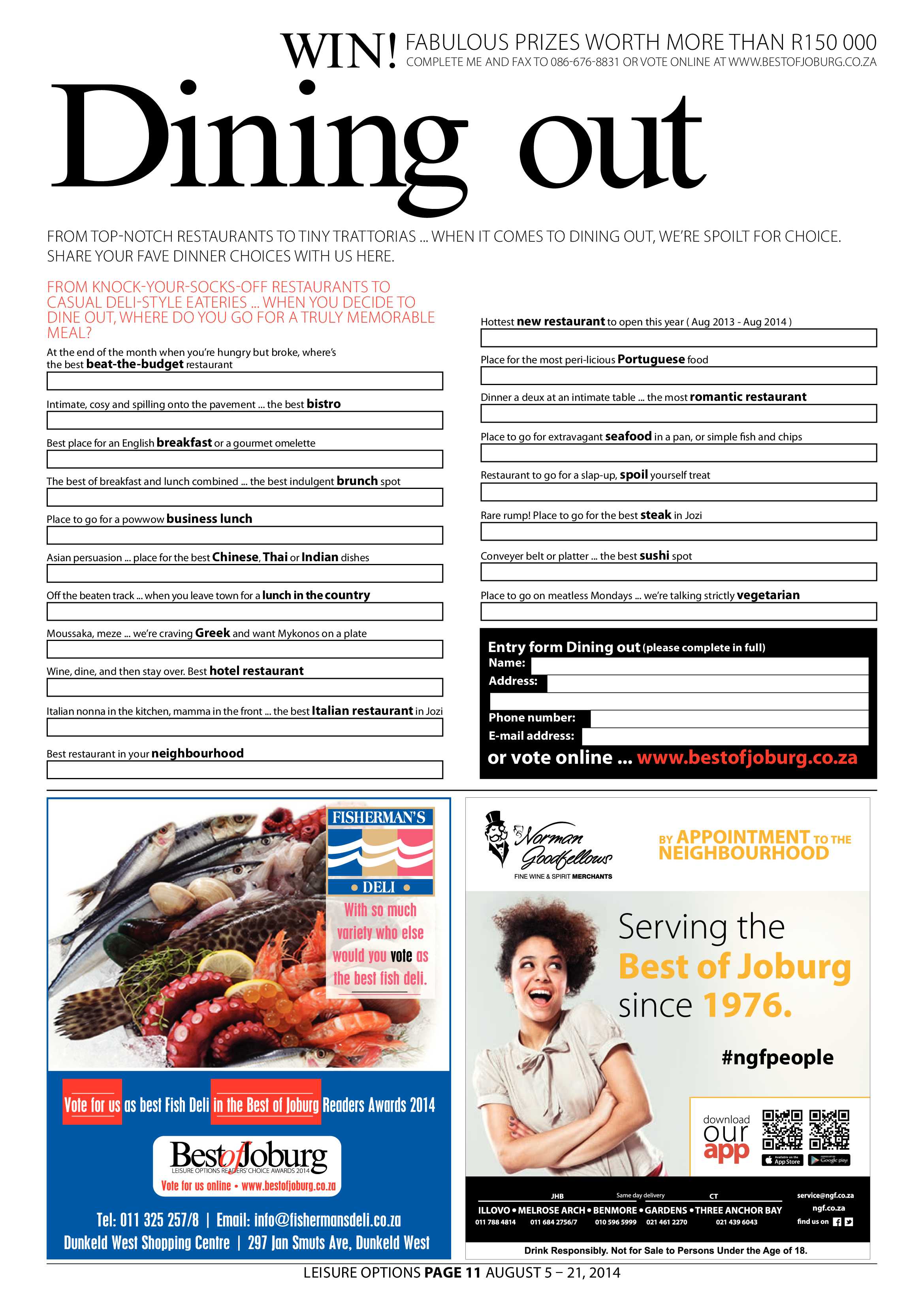 Leisure Options page 11