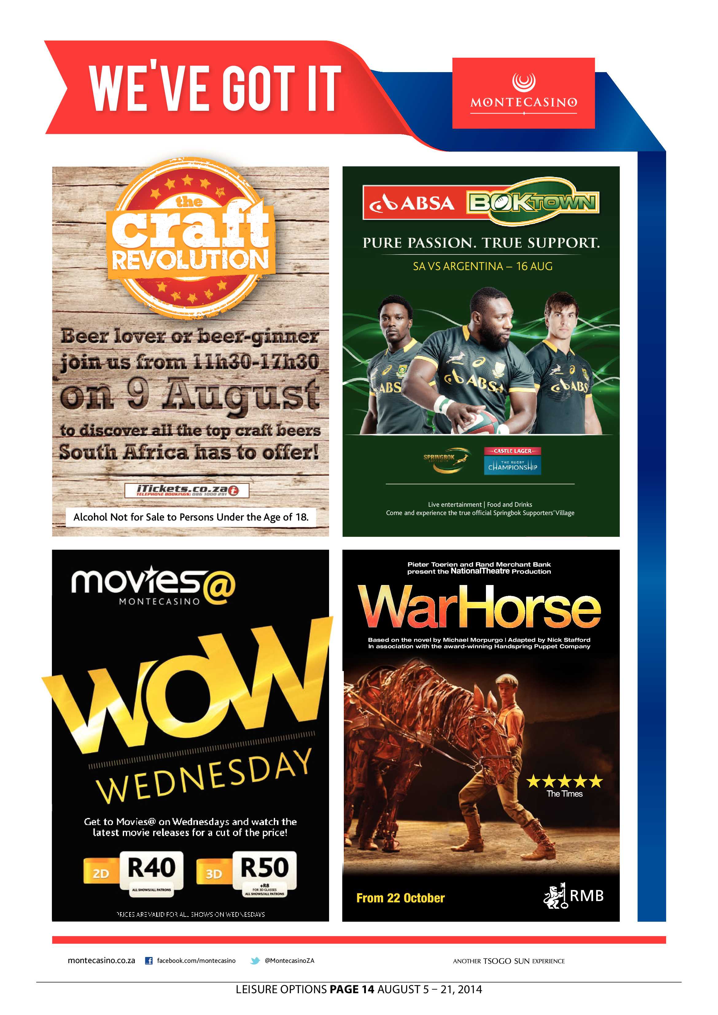 Leisure Options page 14