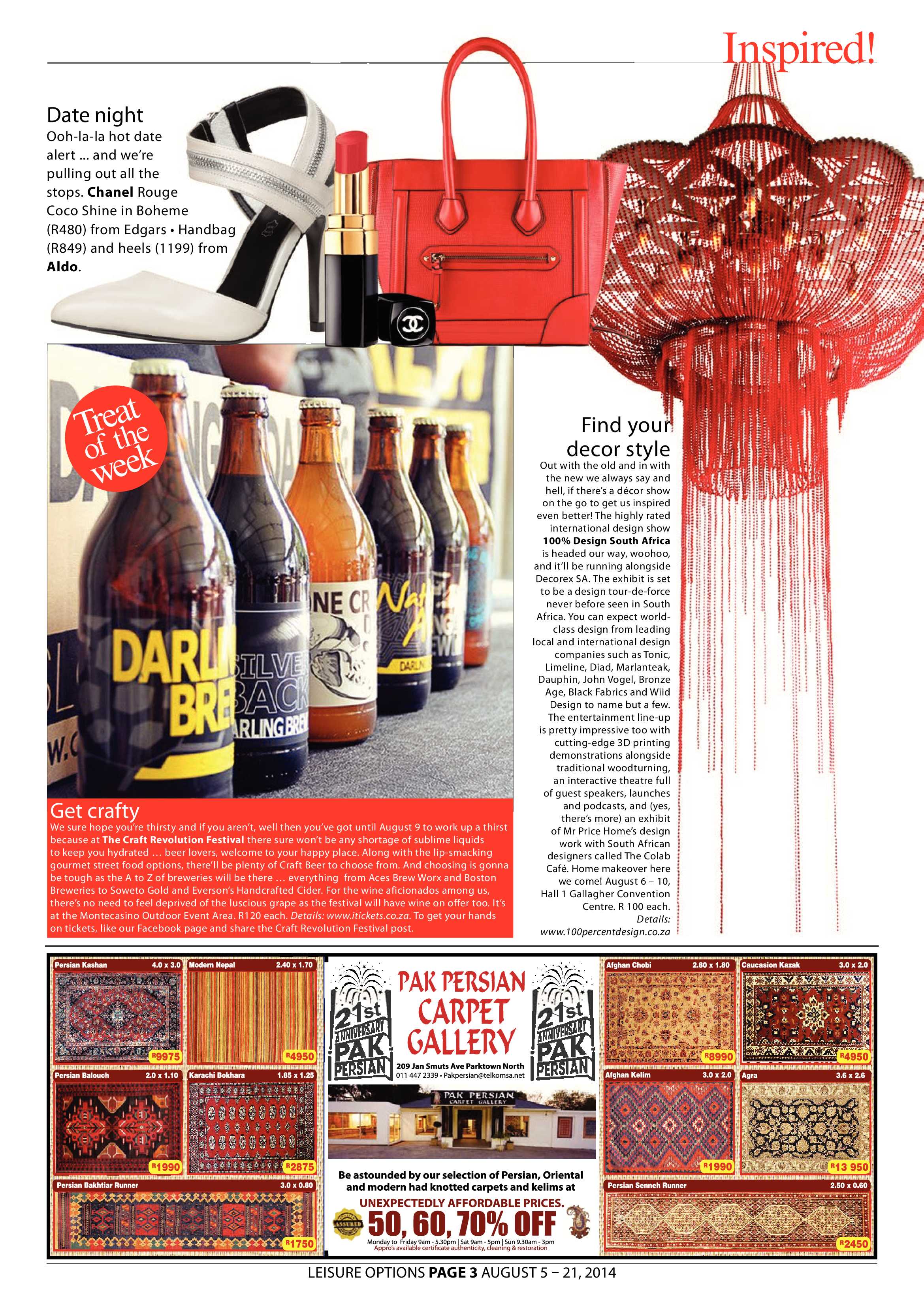 Leisure Options page 3