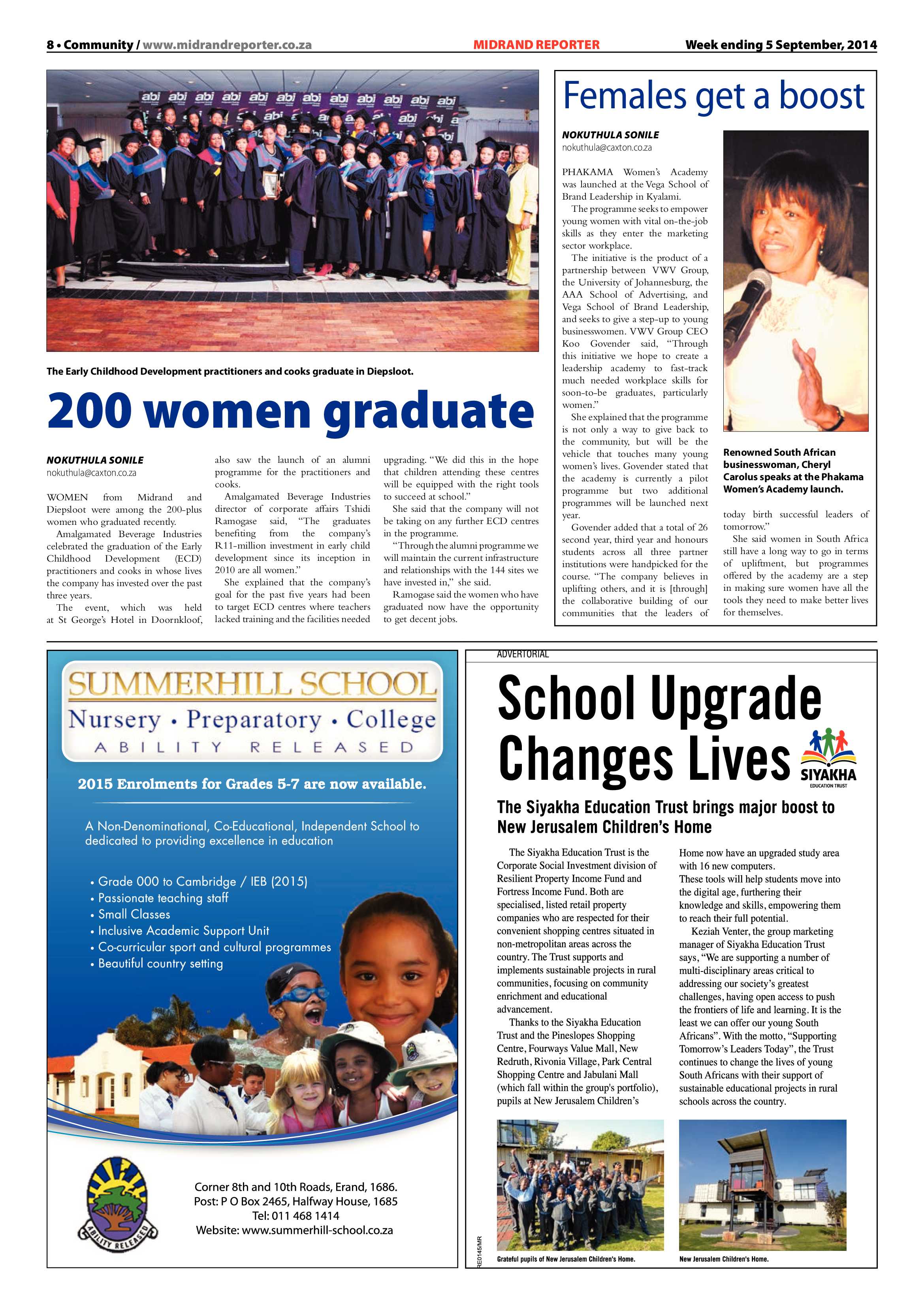 MIdrand Reporter 05 September 2014 page 8