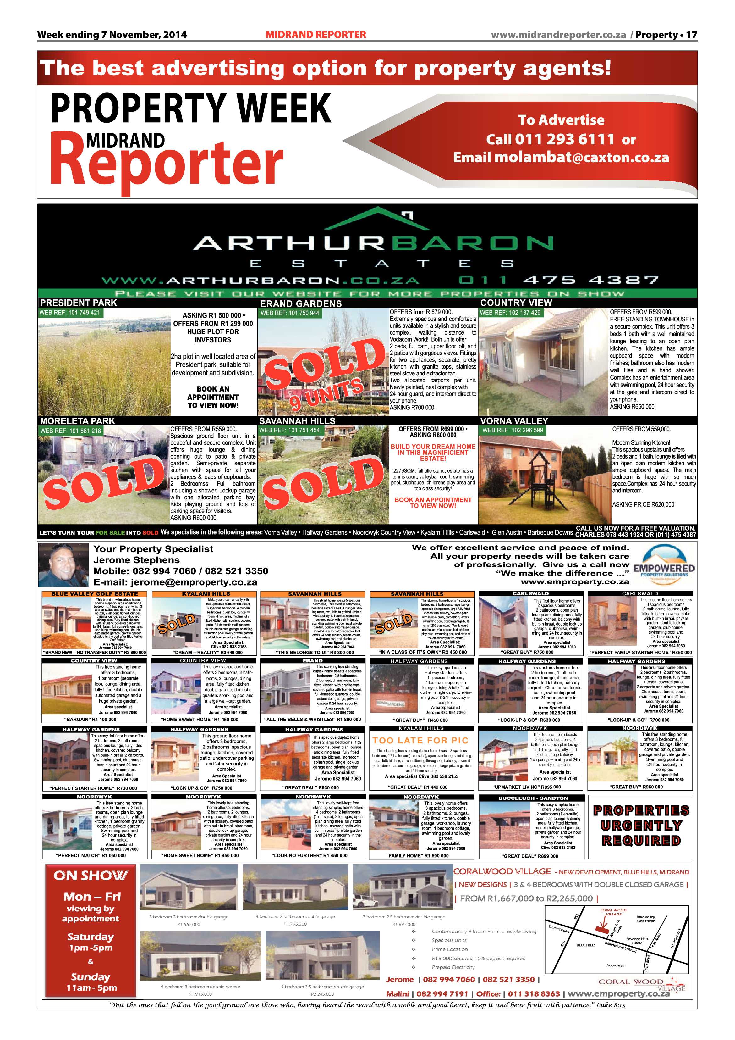 Midrand Reporter 07 November 2014 page 17