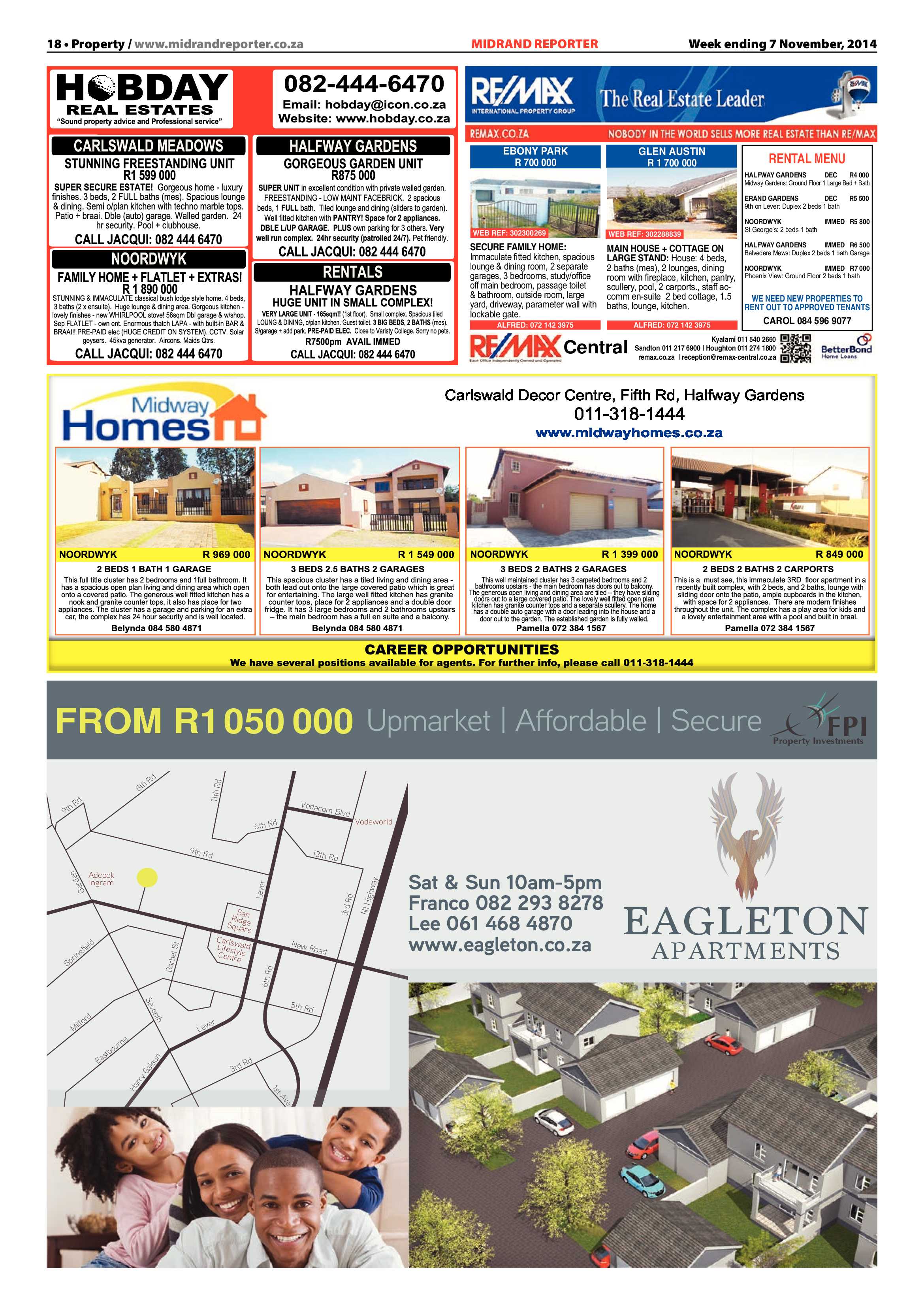Midrand Reporter 07 November 2014 page 18