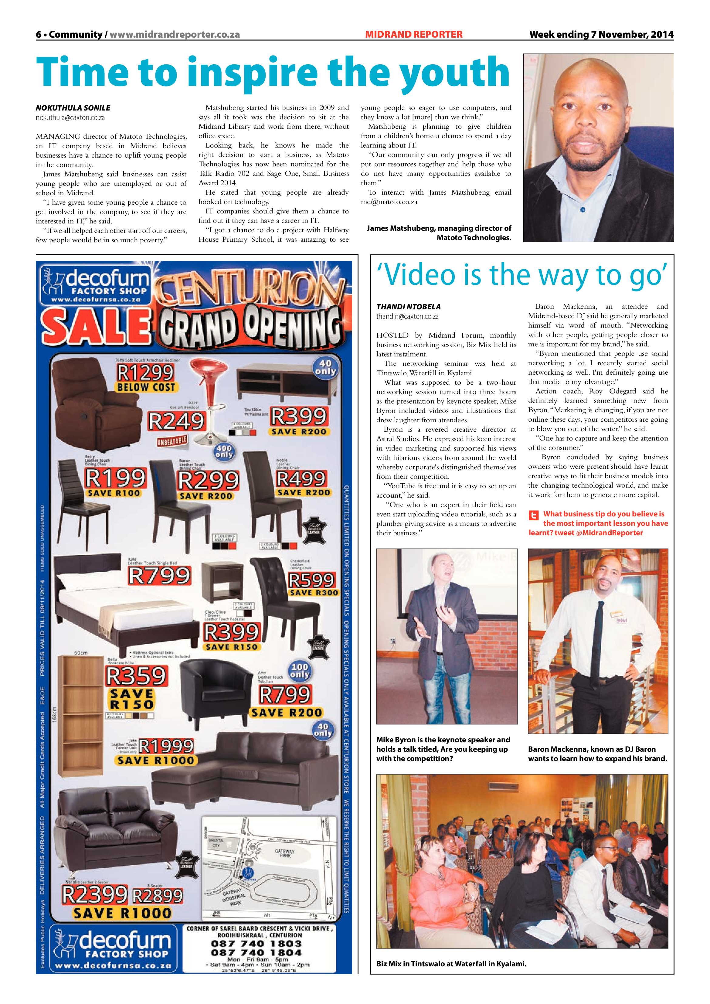 Midrand Reporter 07 November 2014 page 6