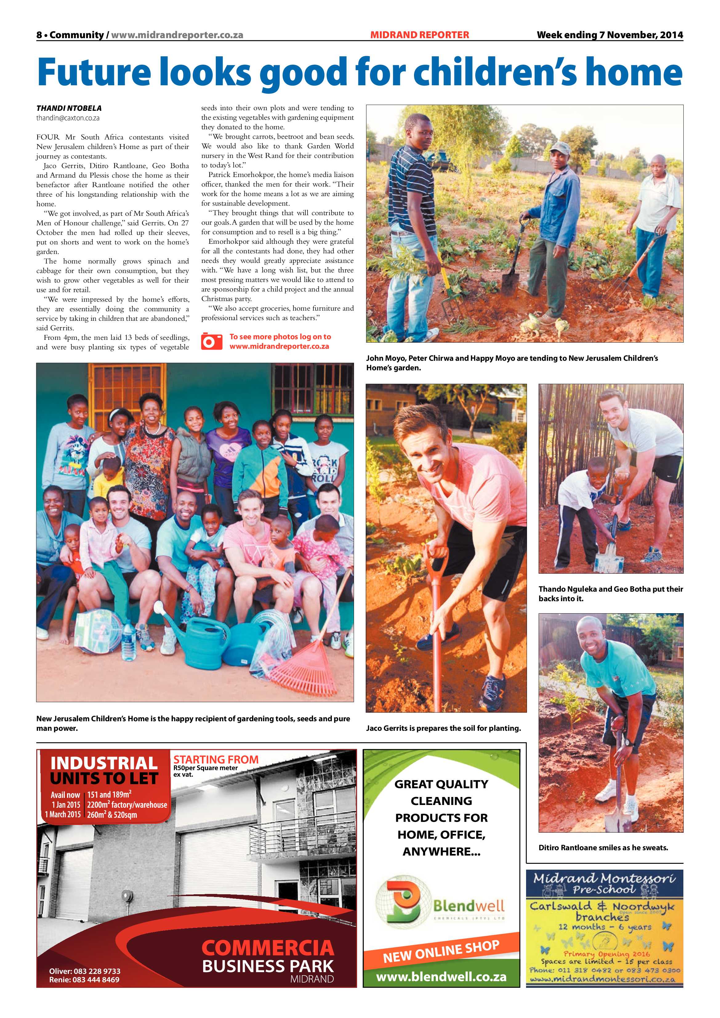 Midrand Reporter 07 November 2014 page 8