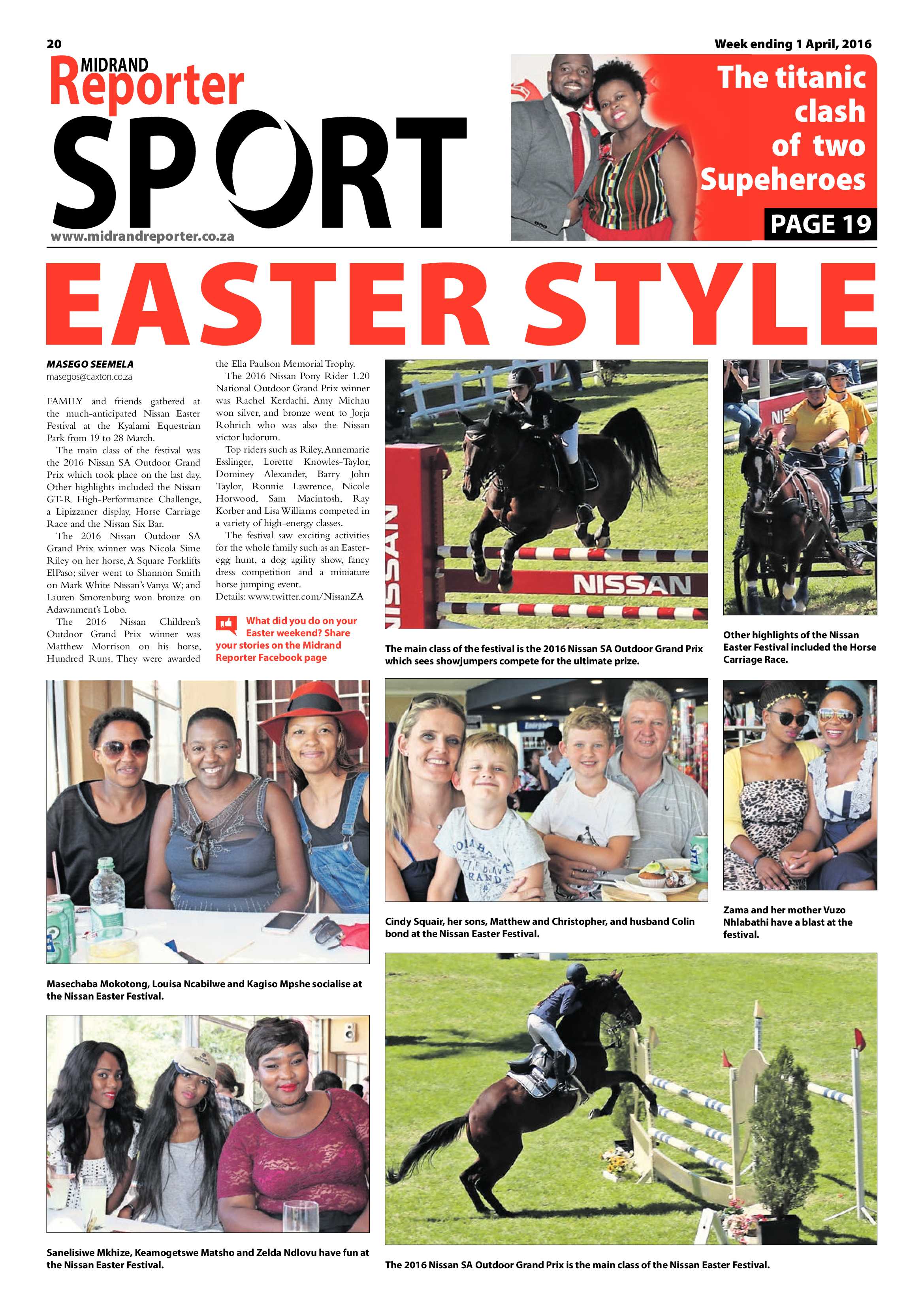 Midrand Reporter 01 April 2016 page 20