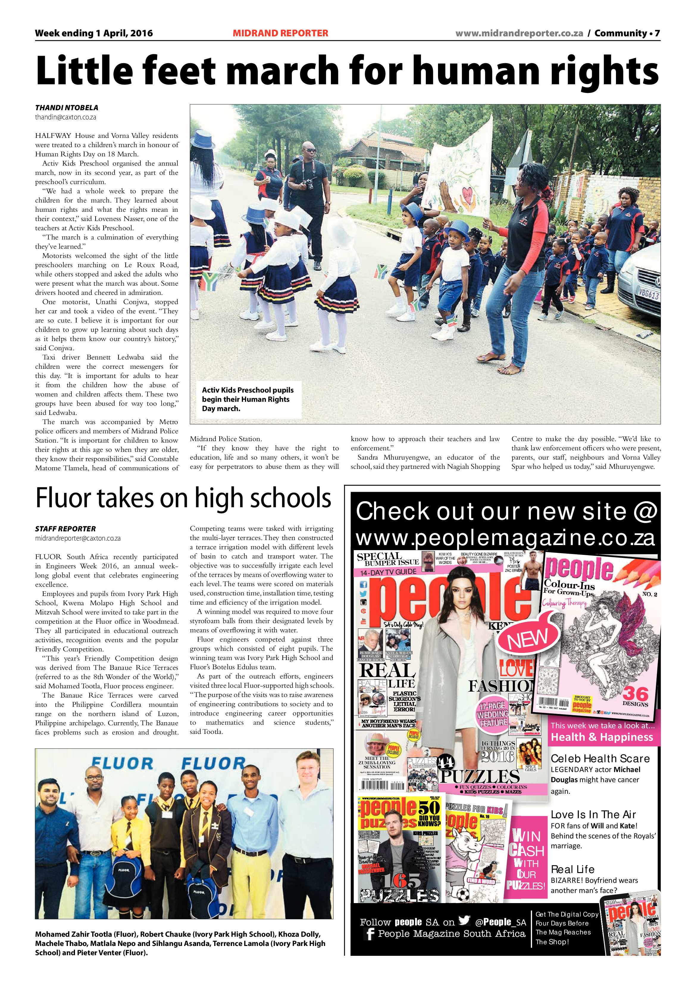 Midrand Reporter 01 April 2016 page 7