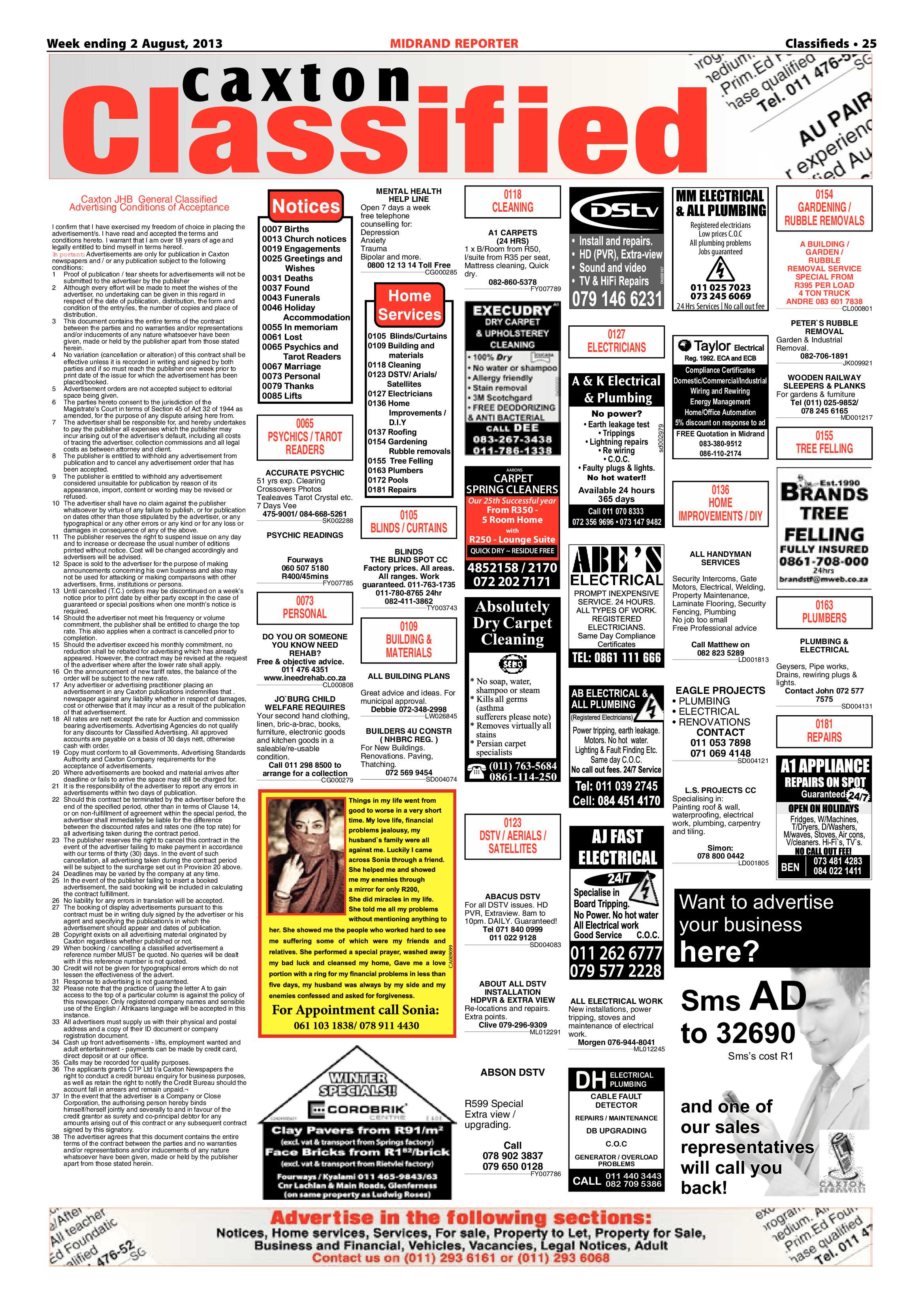 Midrand Reporter 02 August 2013 page 25