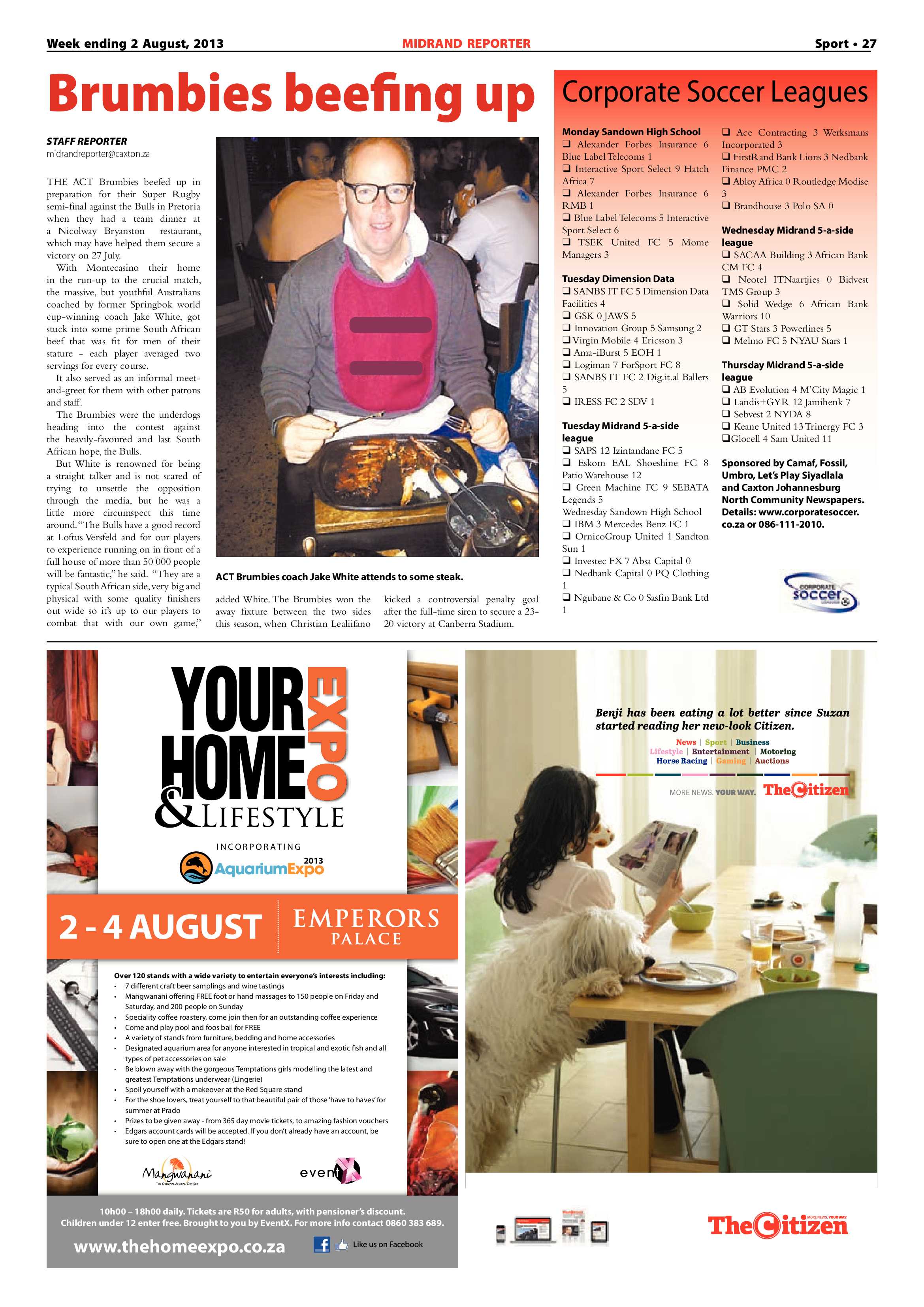 Midrand Reporter 02 August 2013 page 27