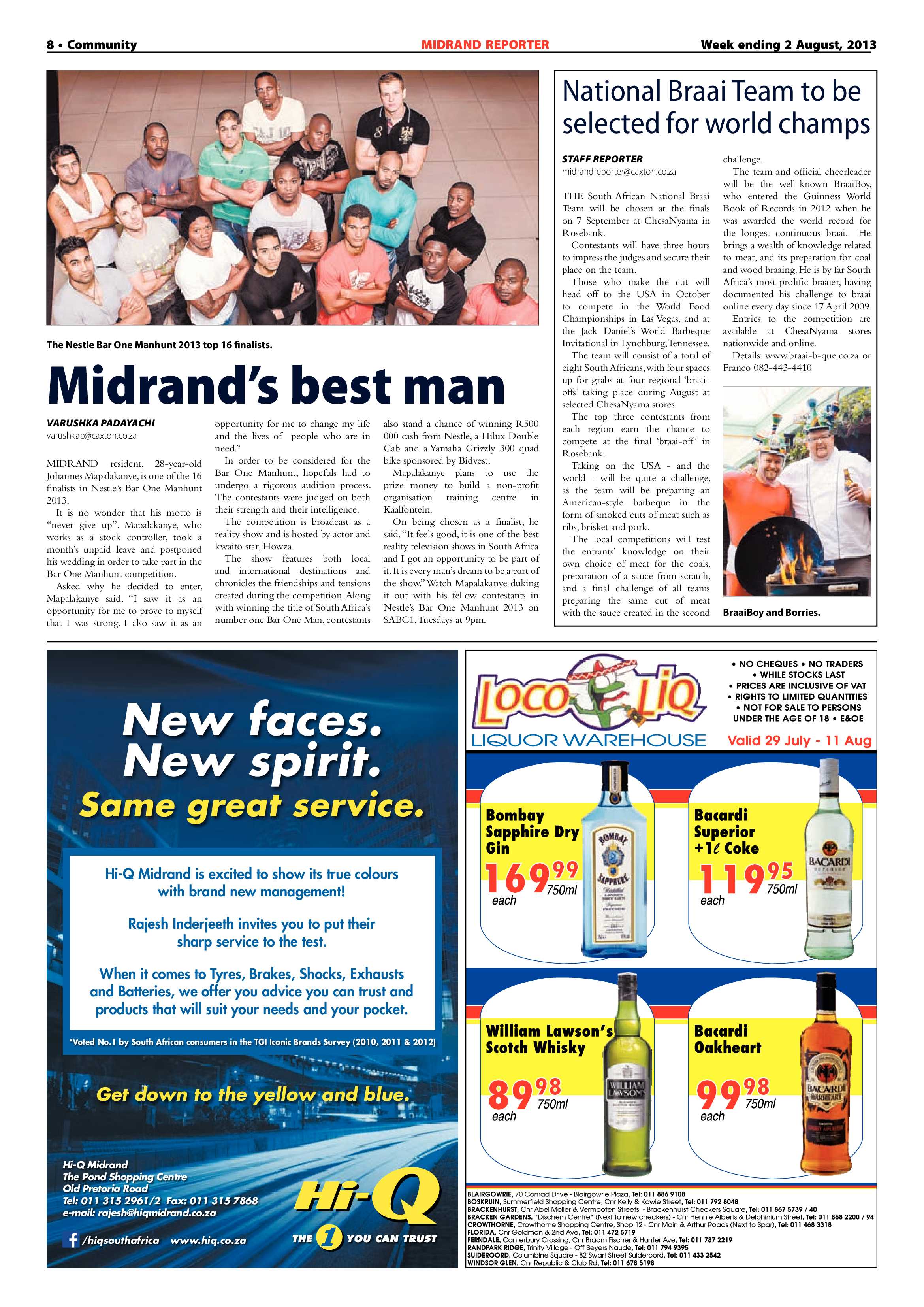 Midrand Reporter 02 August 2013 page 8