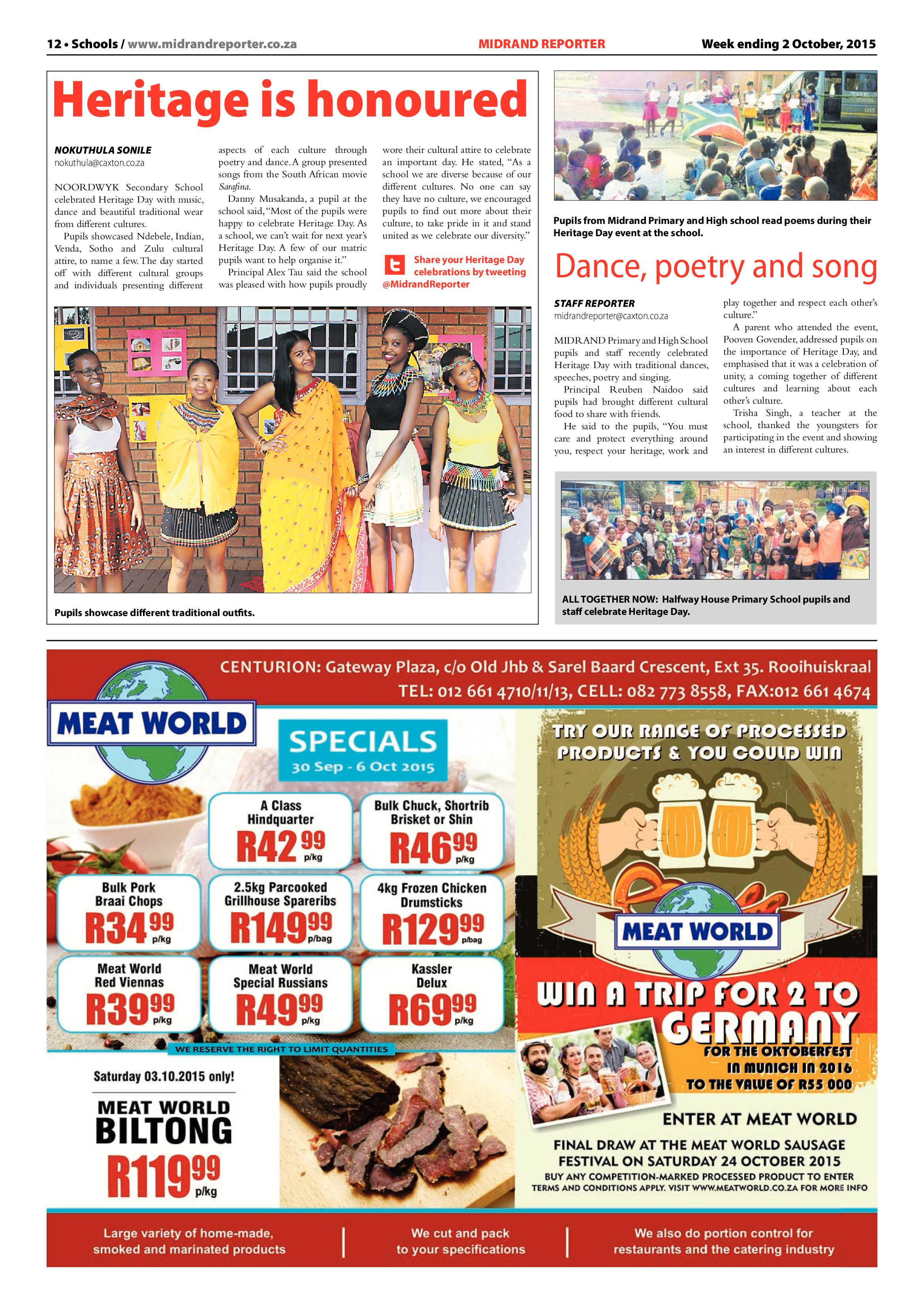 Midrand Reporter 02 October 2015 page 12
