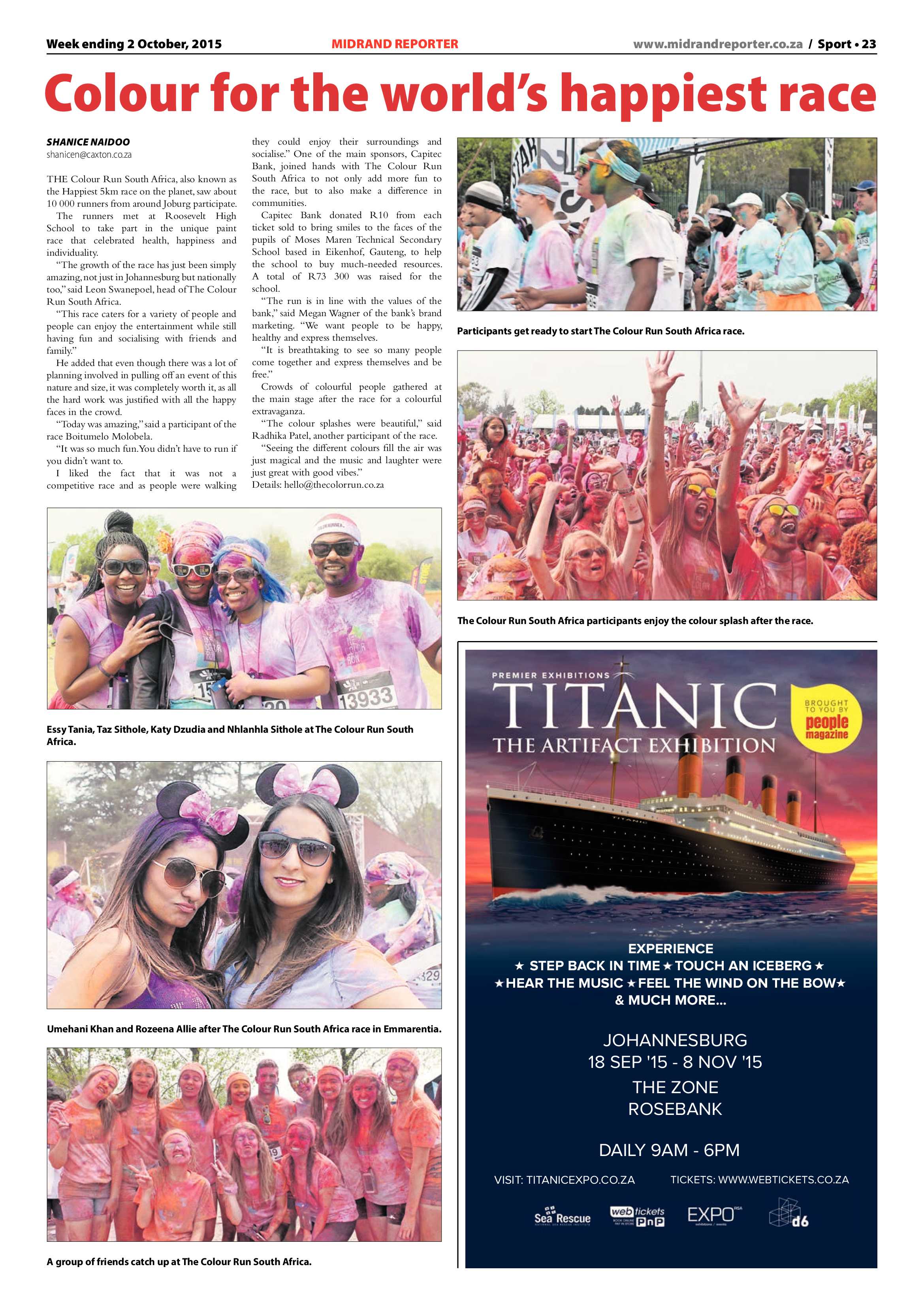 Midrand Reporter 02 October 2015 page 23