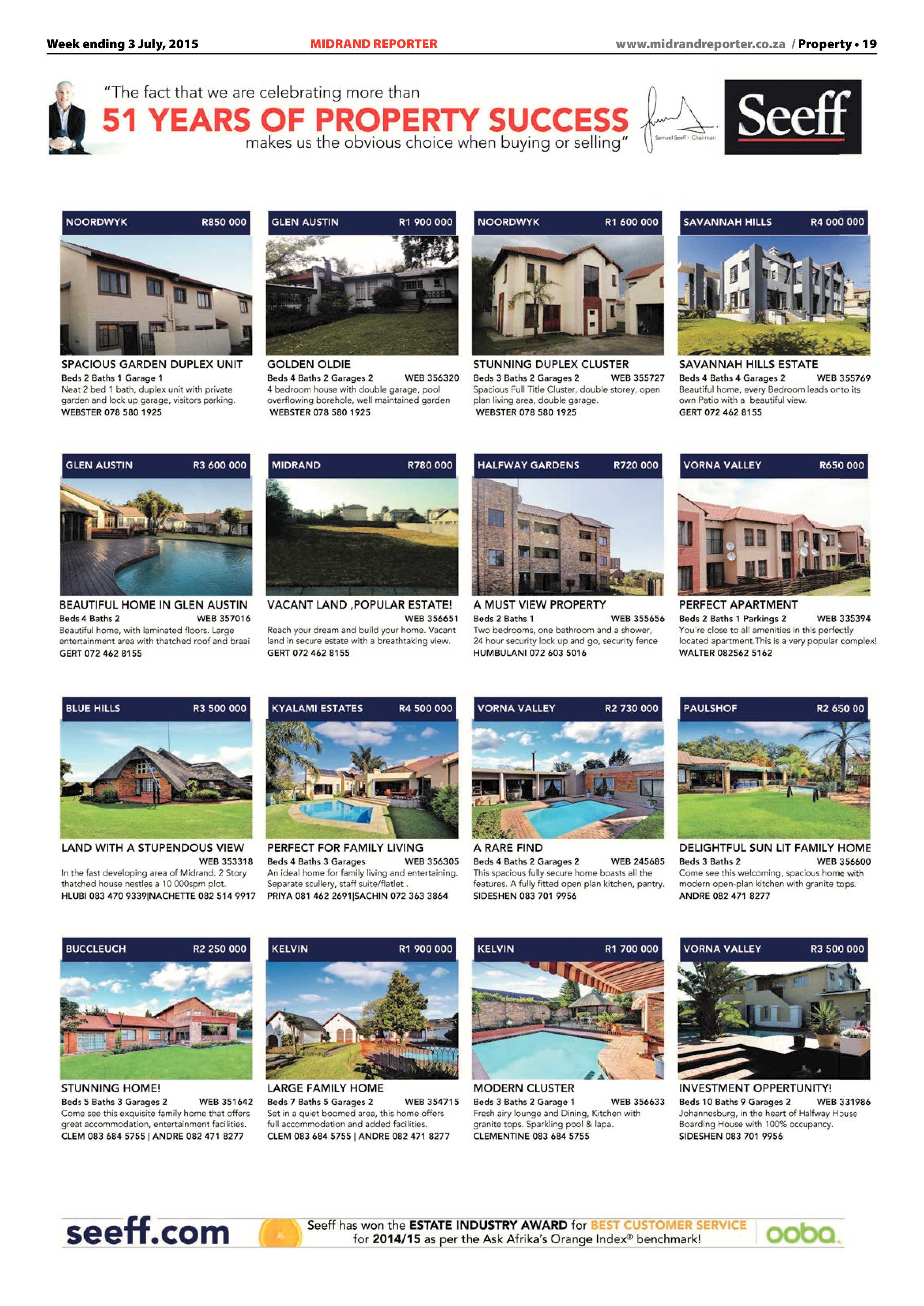 Midrand Reporter 03 July 2015 page 19