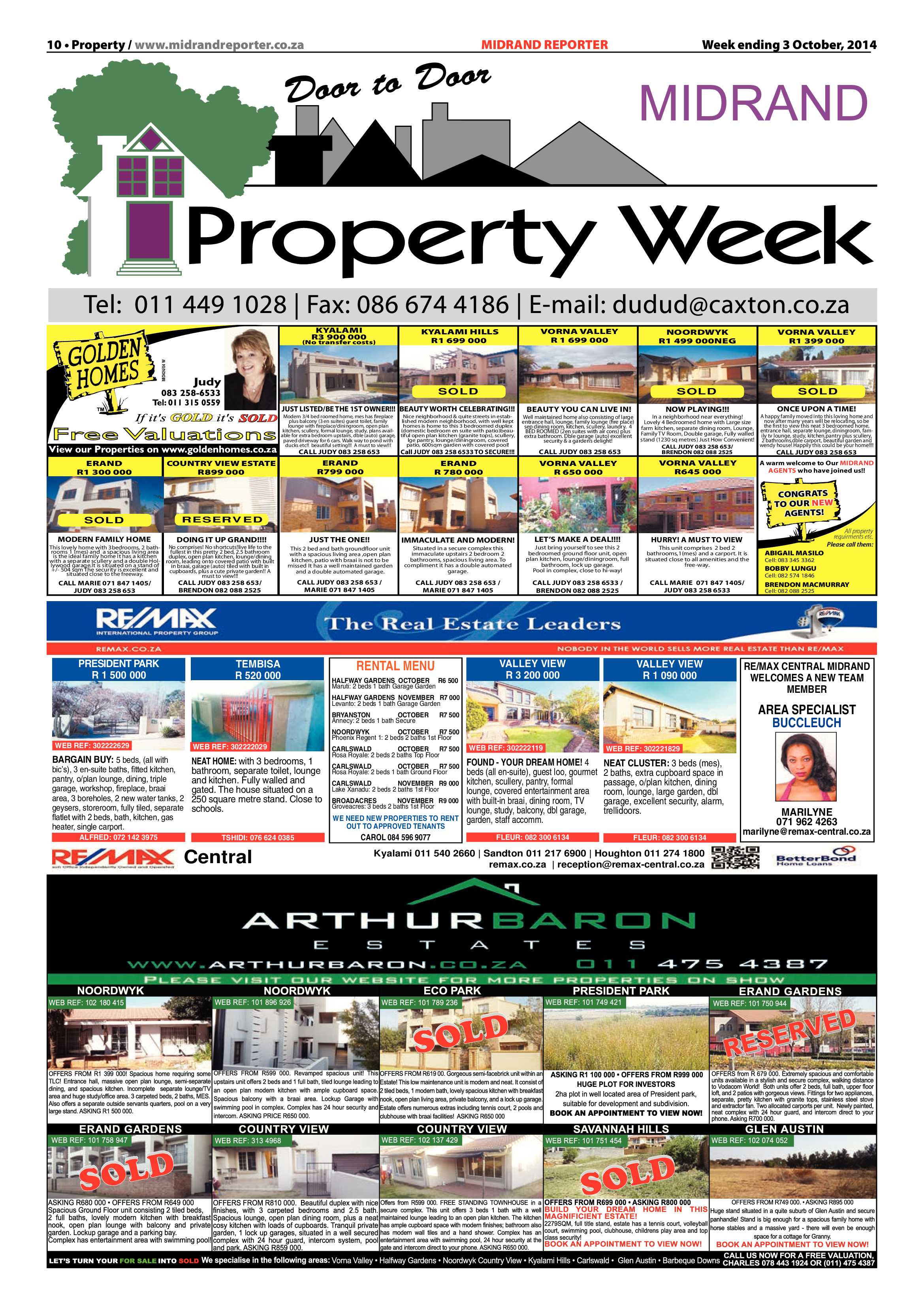 Midrand Reporter 03 October 2014 page 10