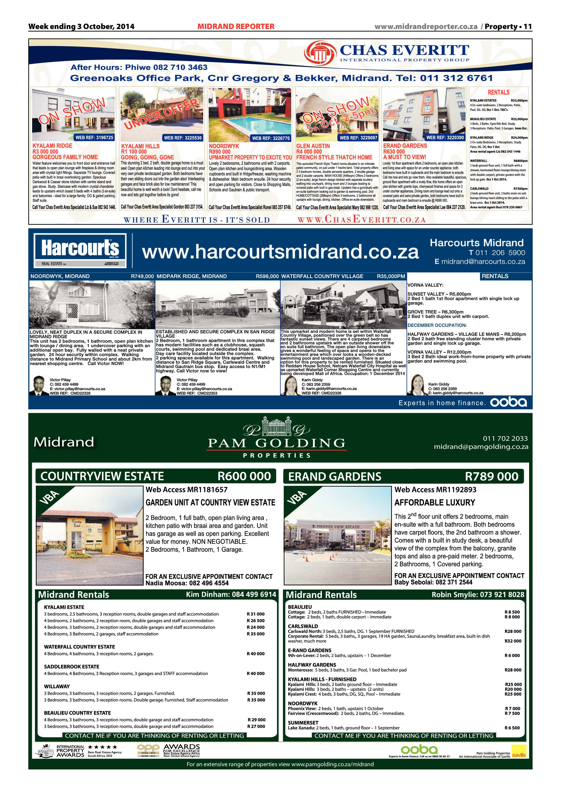 Midrand Reporter 03 October 2014 page 11